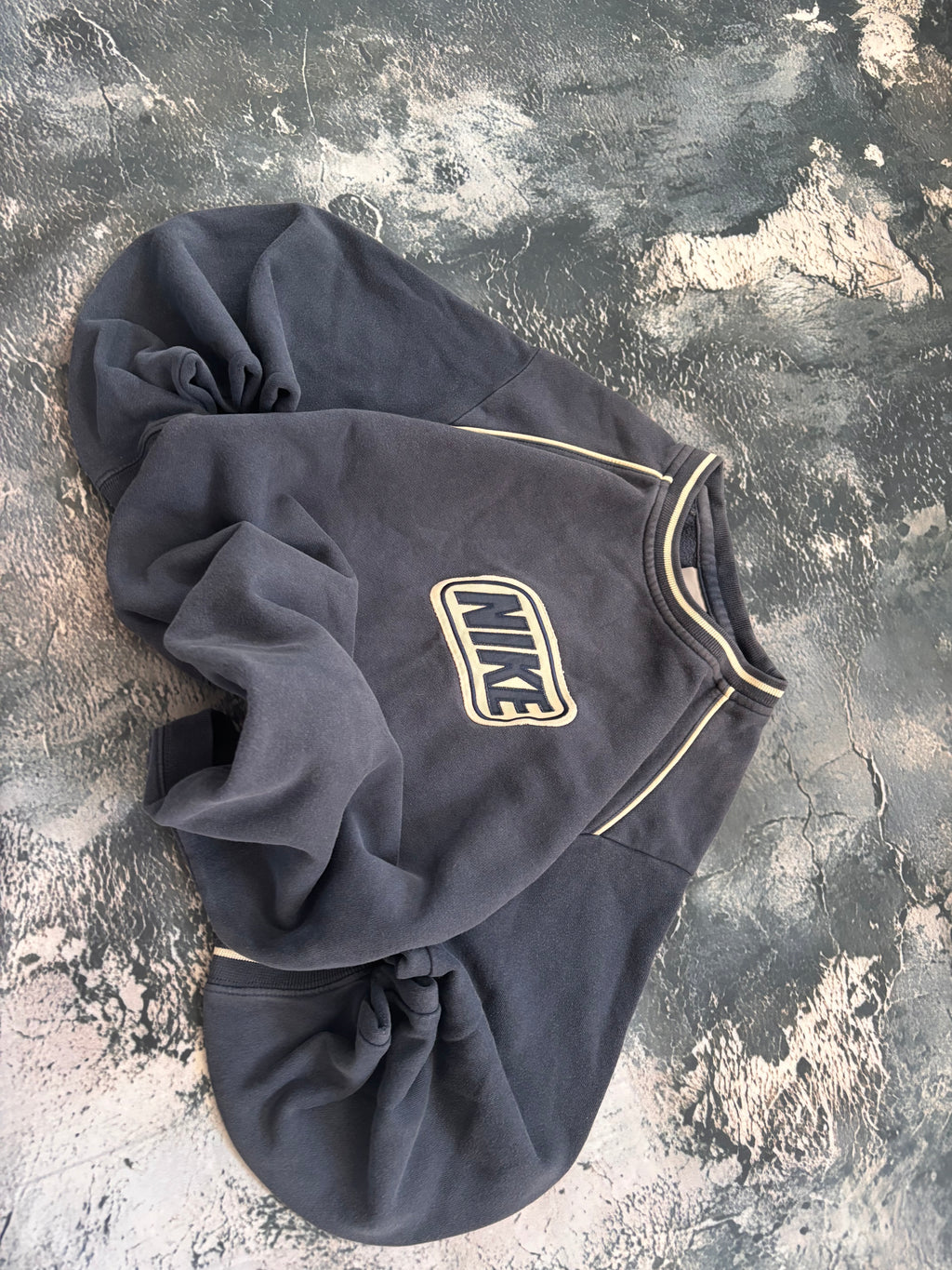 Bluza crewneck oversize basic college american vintage oldschool retro 90s streetwear nike