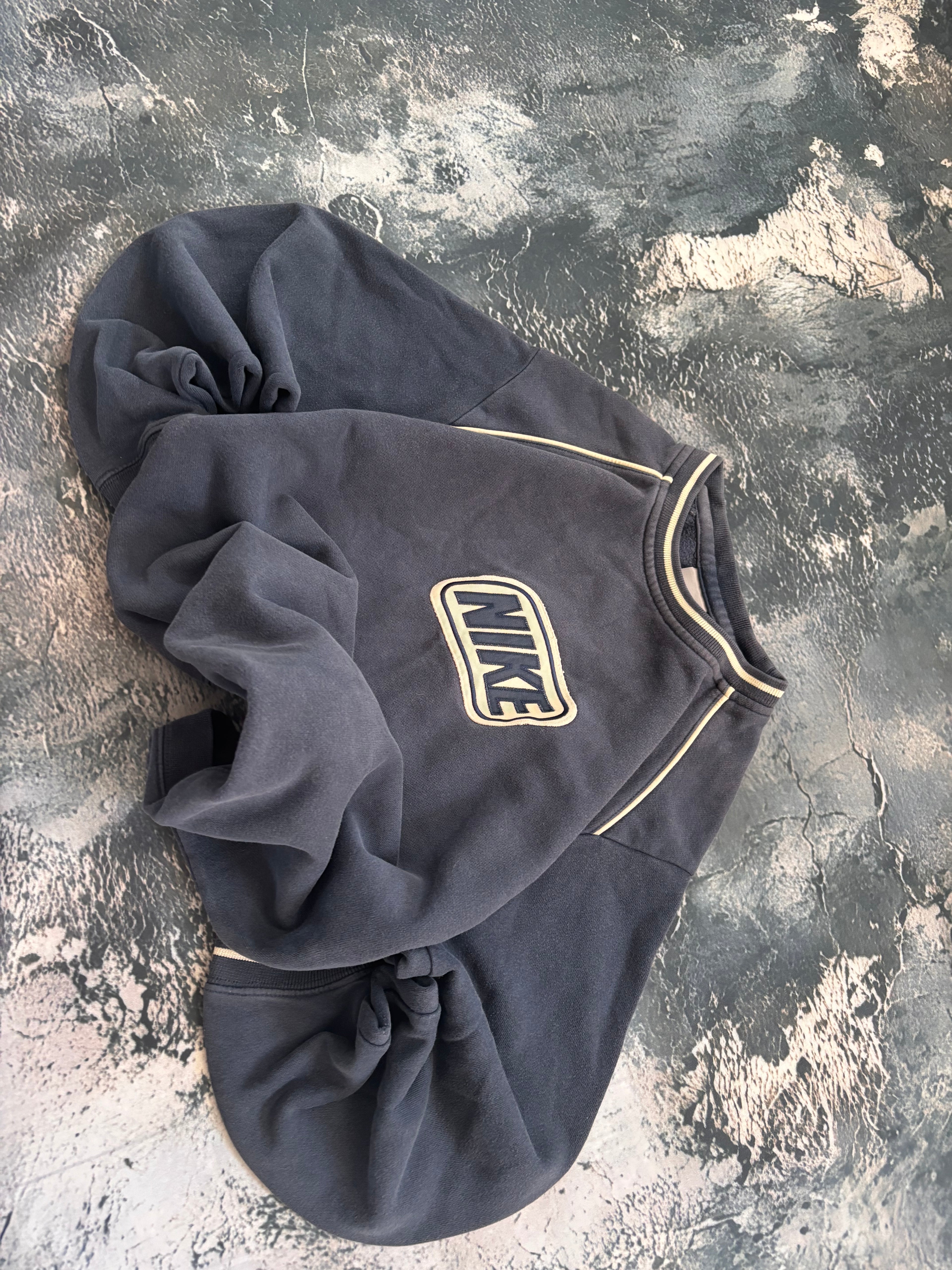 Bluza crewneck oversize basic college american vintage oldschool retro 90s streetwear nike