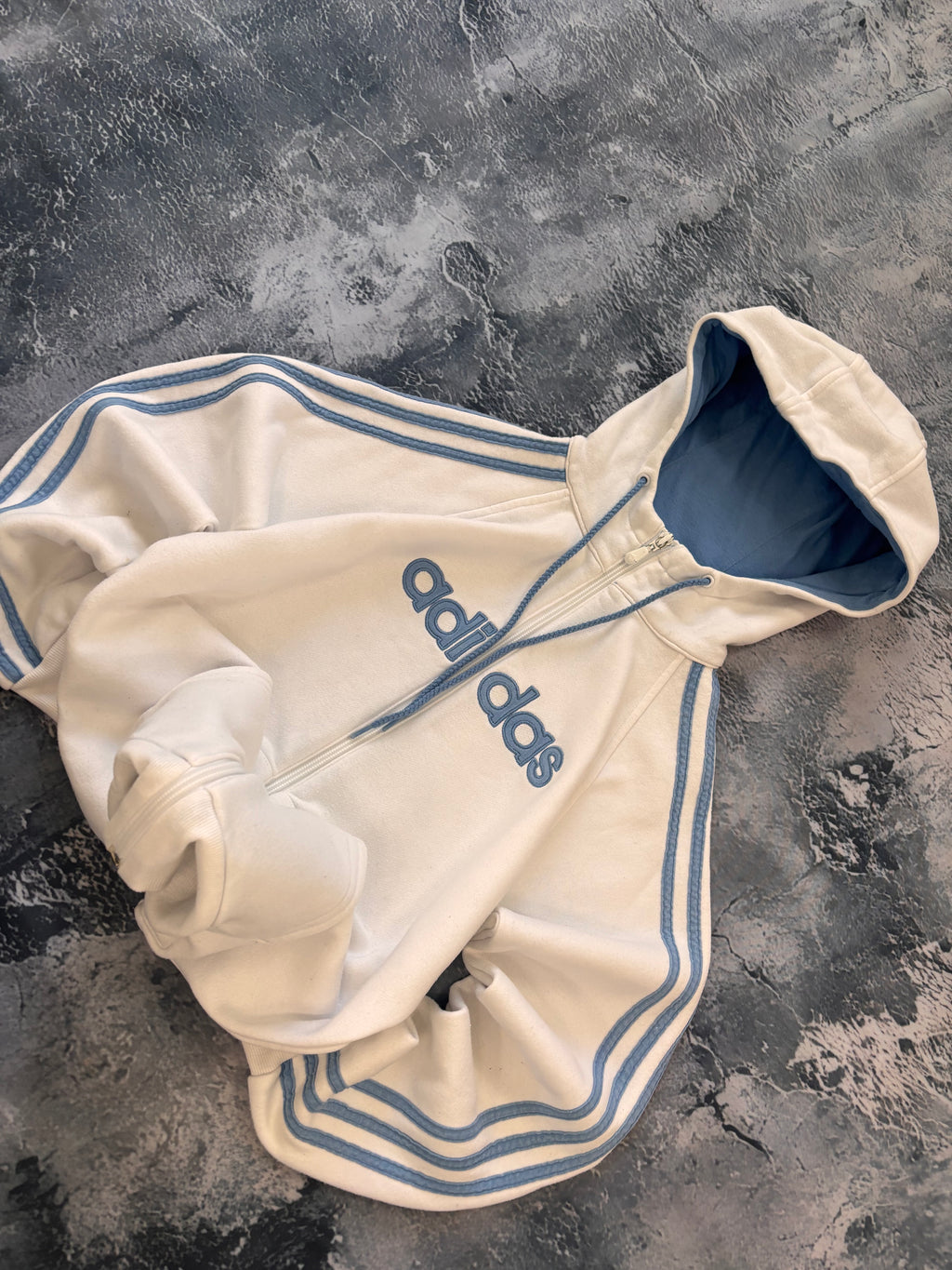 bluza zip hoodie w passive vintage basic retro