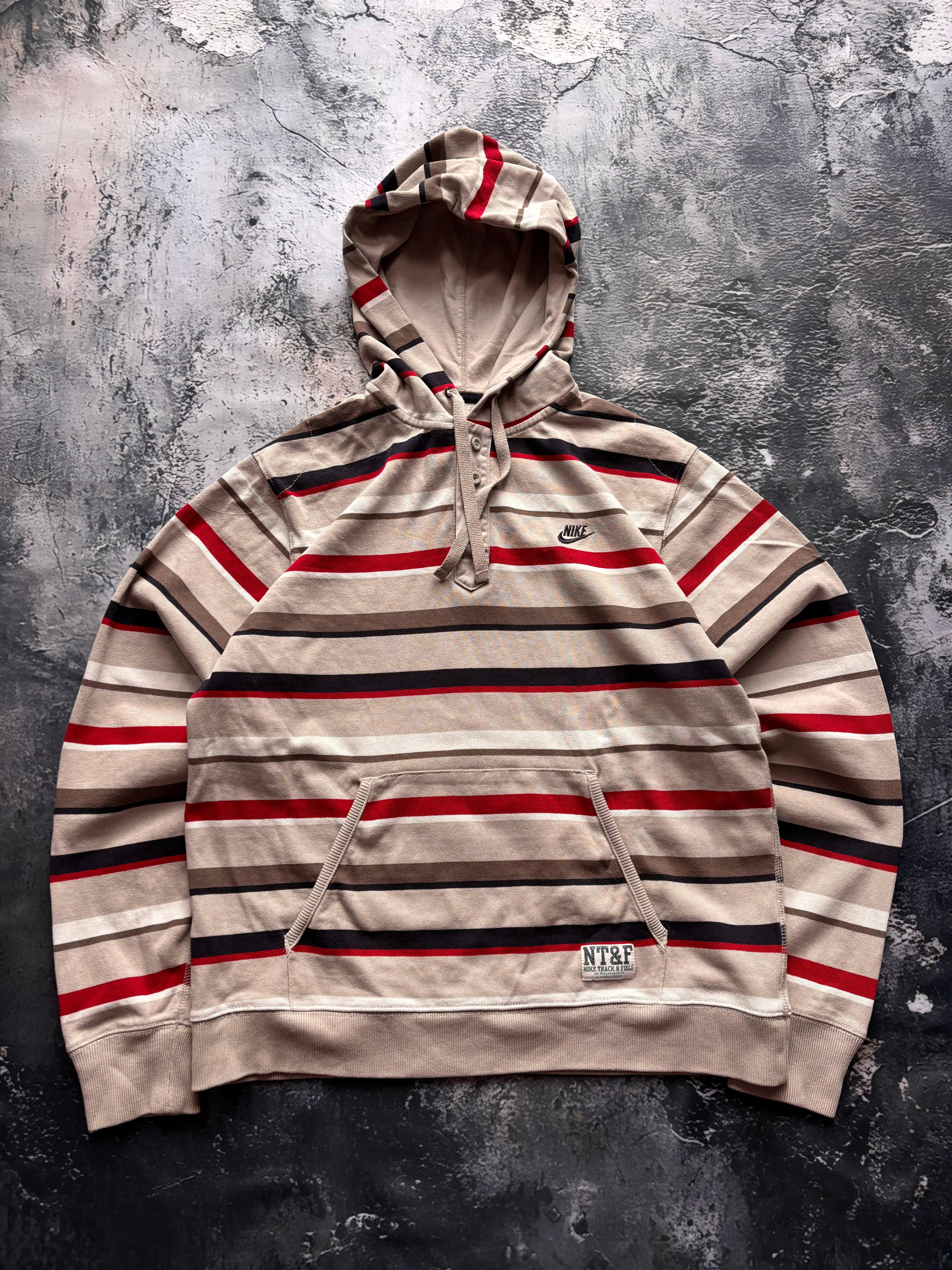 bluza hoodie w paski multicolor oversize baggy pinterest tiktok