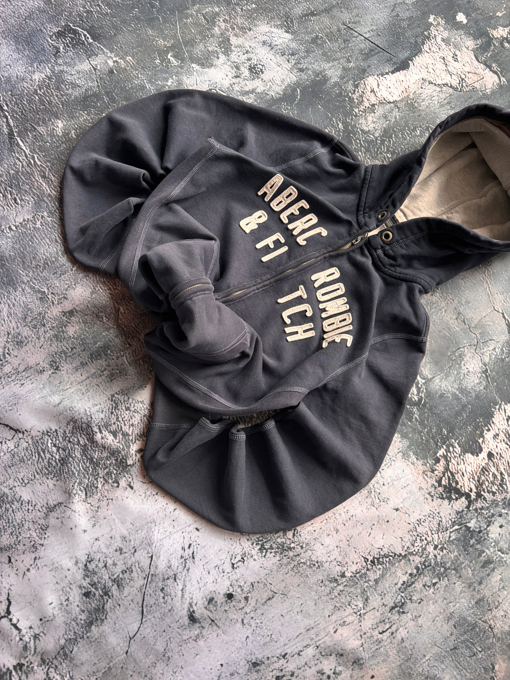 BLUZA ZIP HOODIE ABR VINTAGE RETRO 90S