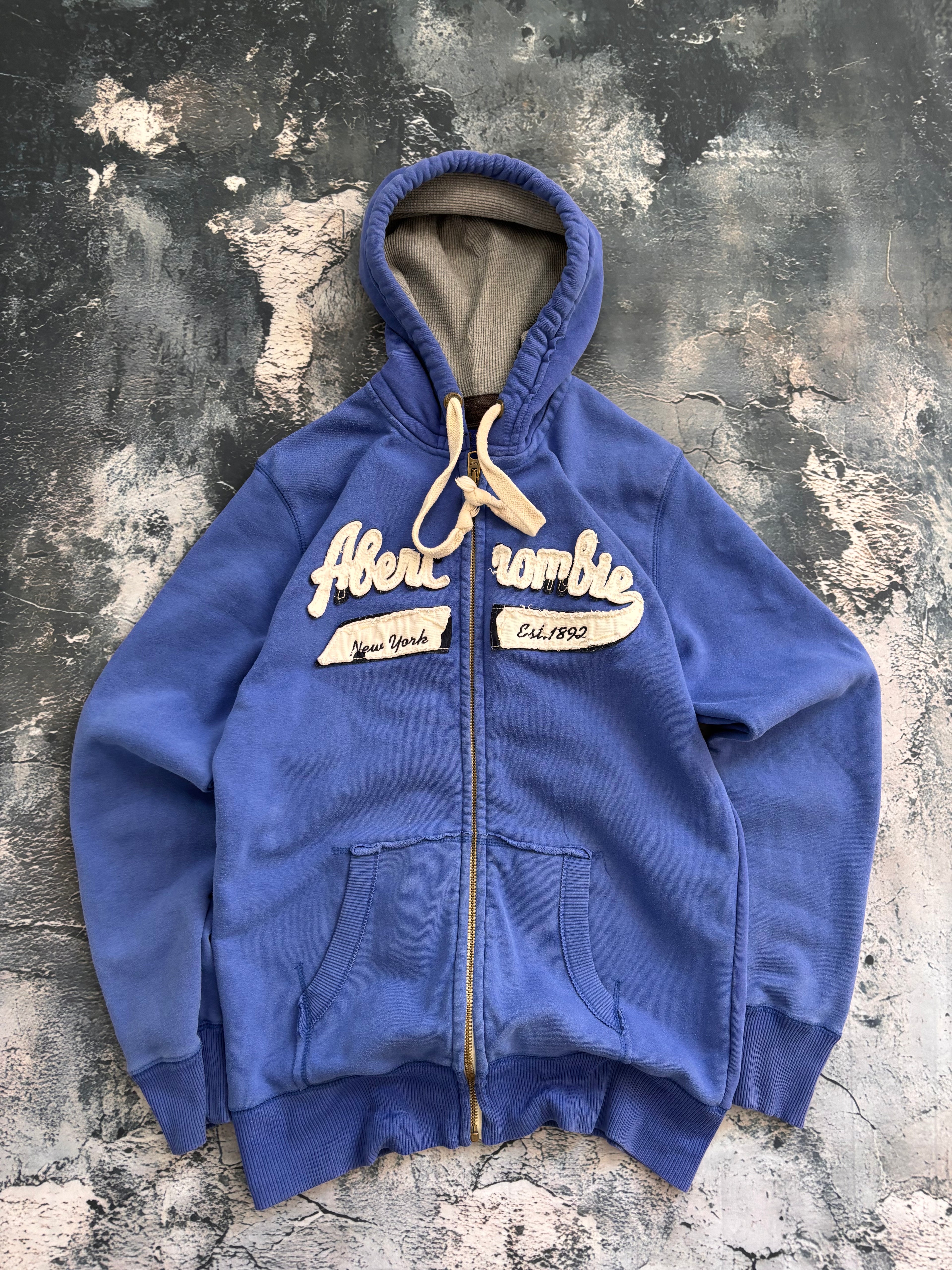 Bluza zip hoodie oversize vintage oldschool retro y2k streetwear abercrombie