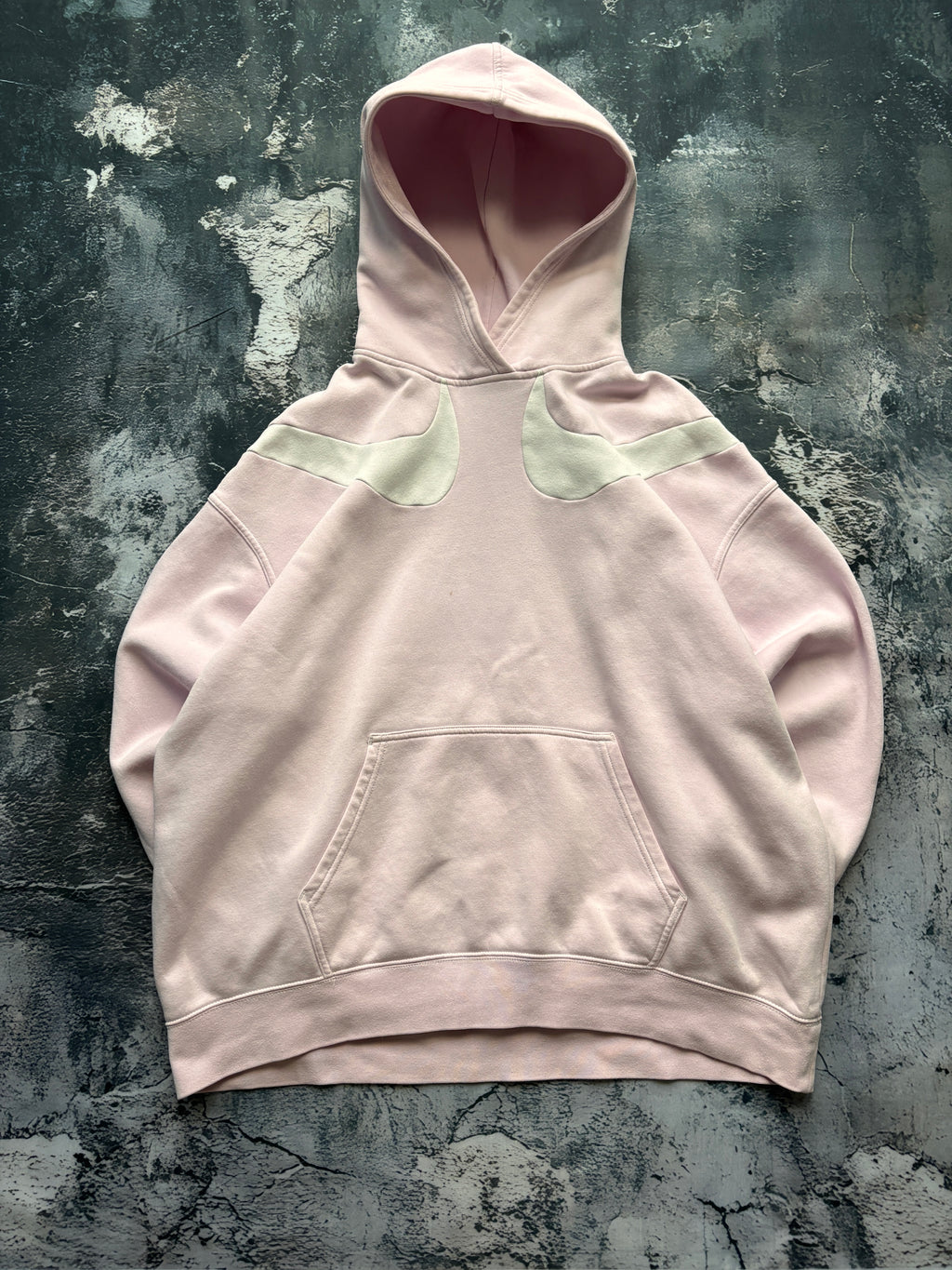 BLUZA NIKE PINK BIG LOGO OVERSIZE