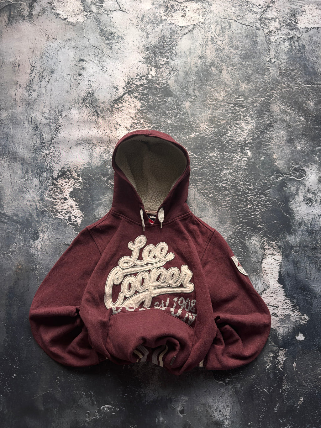 Bluza vintage burgund