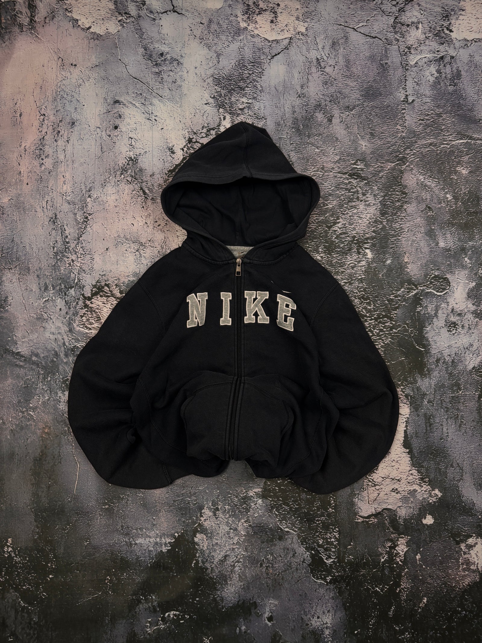 BLUZA HOODIE NIKE CZARNA BLACK RETRO 90S
