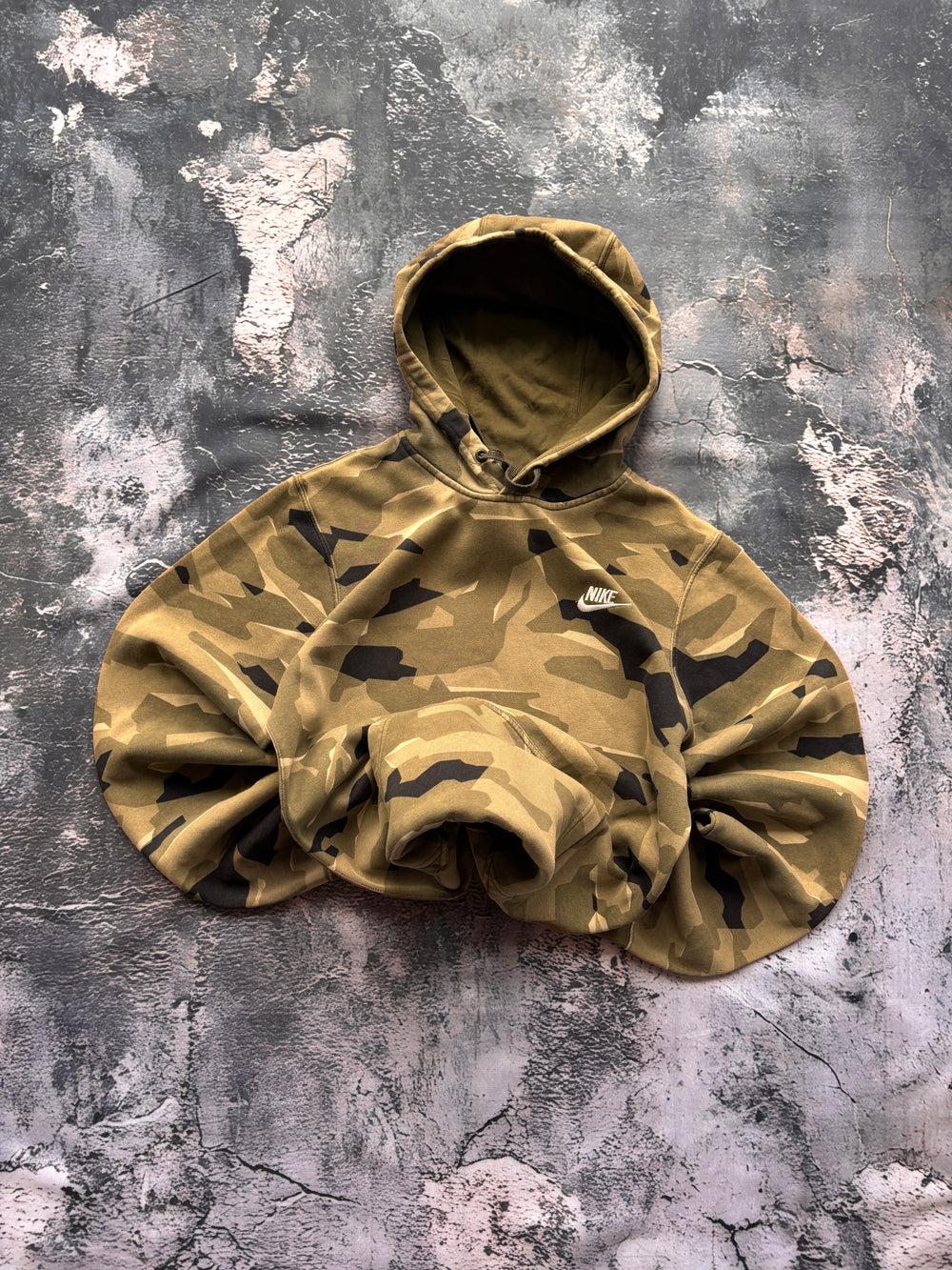 bluza hoodie nike moro camo vintage retro 90s