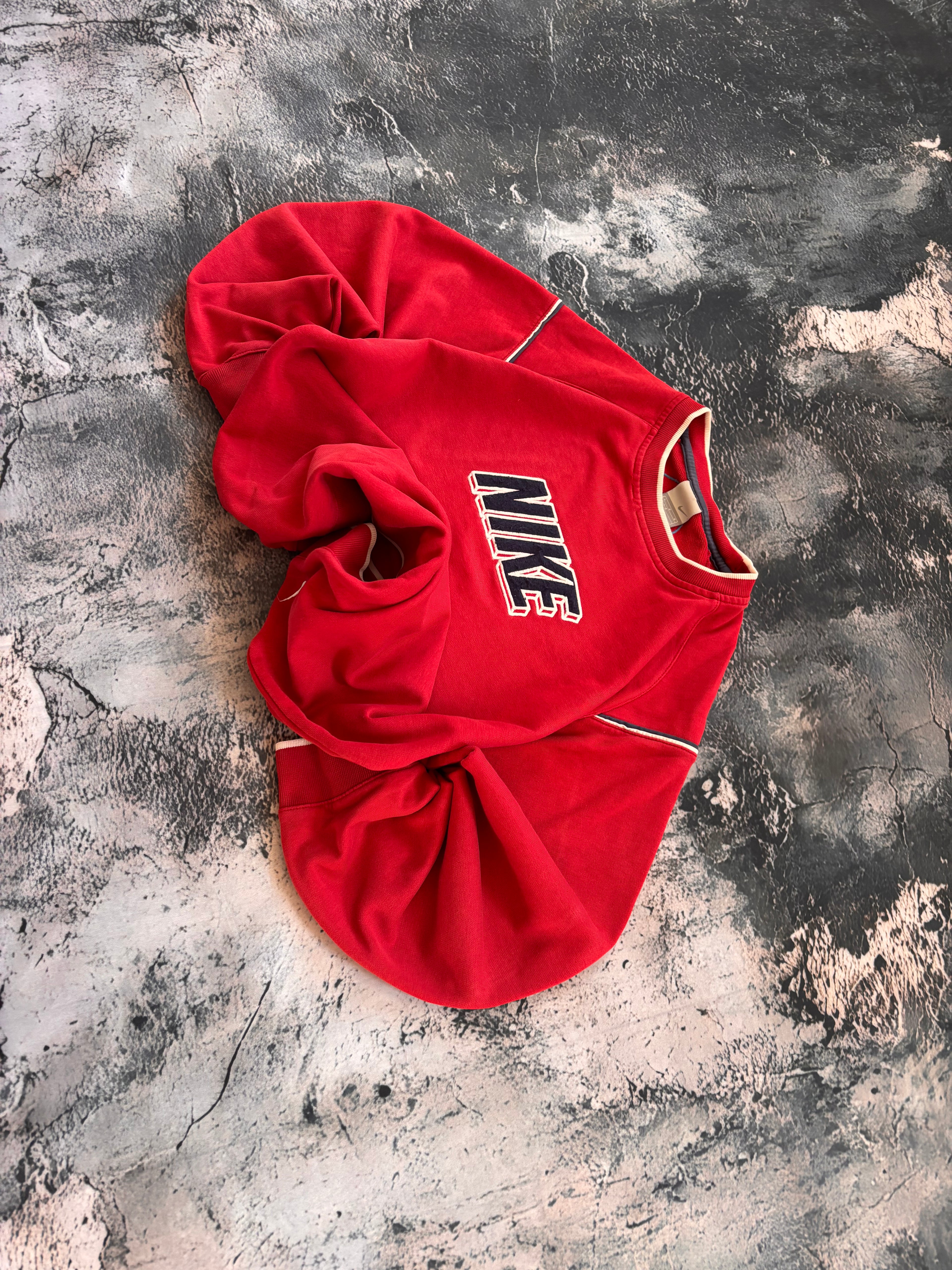 Bluza nike czerwona red big logo