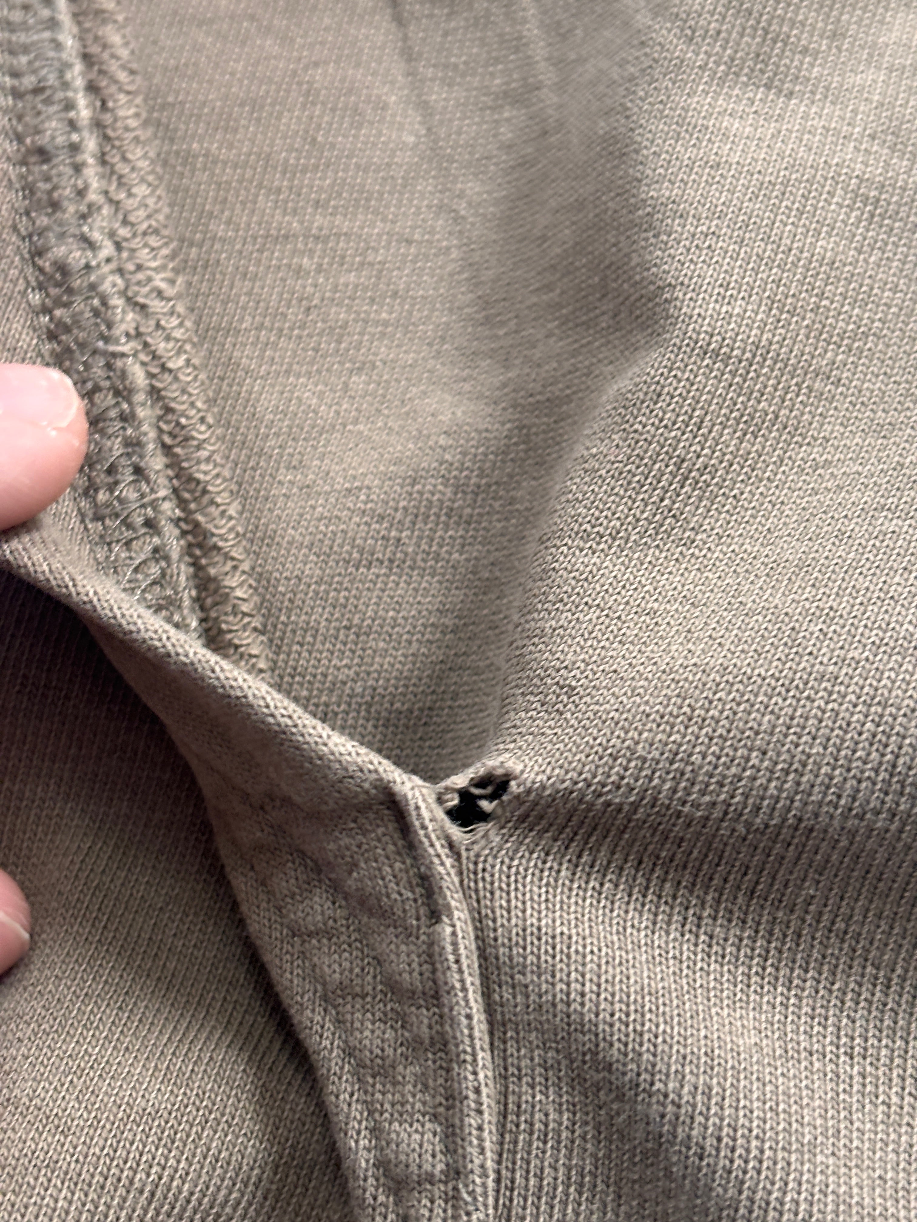 Bluza hoodie CARHARTT UNIKAT khaki oversize