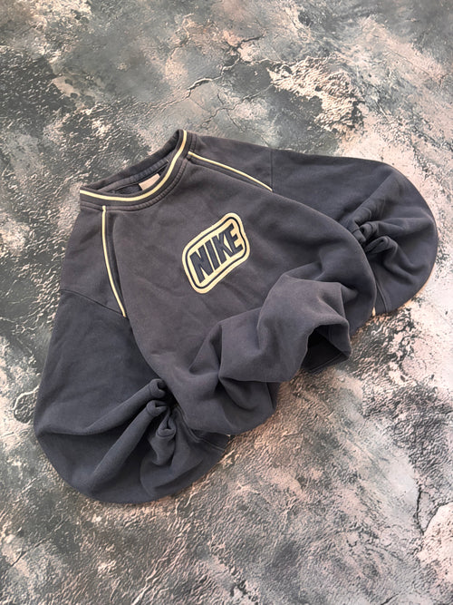 Bluza crewneck oversize basic college american vintage oldschool retro 90s streetwear nike