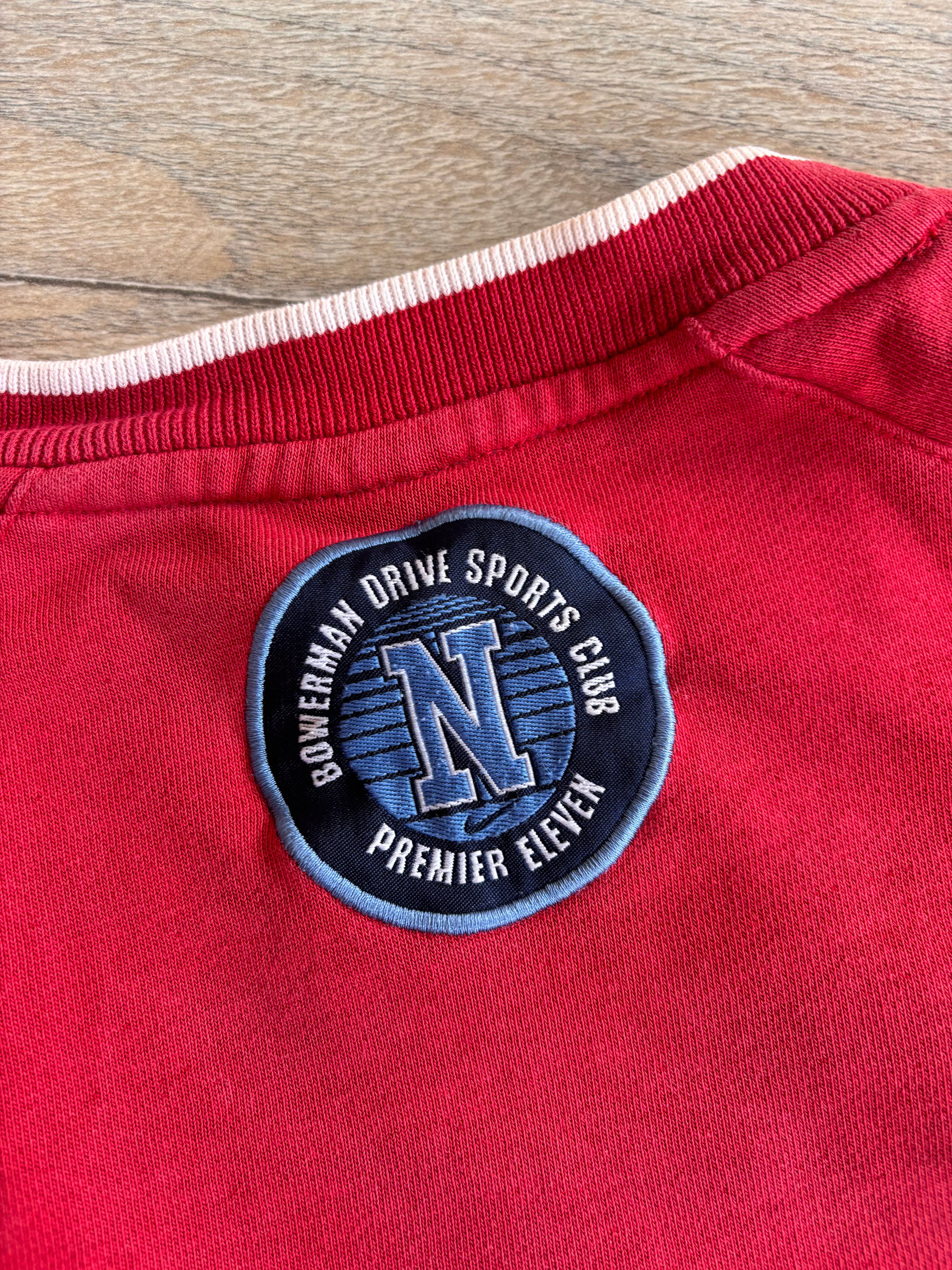 Bluza nike czerwona red big logo