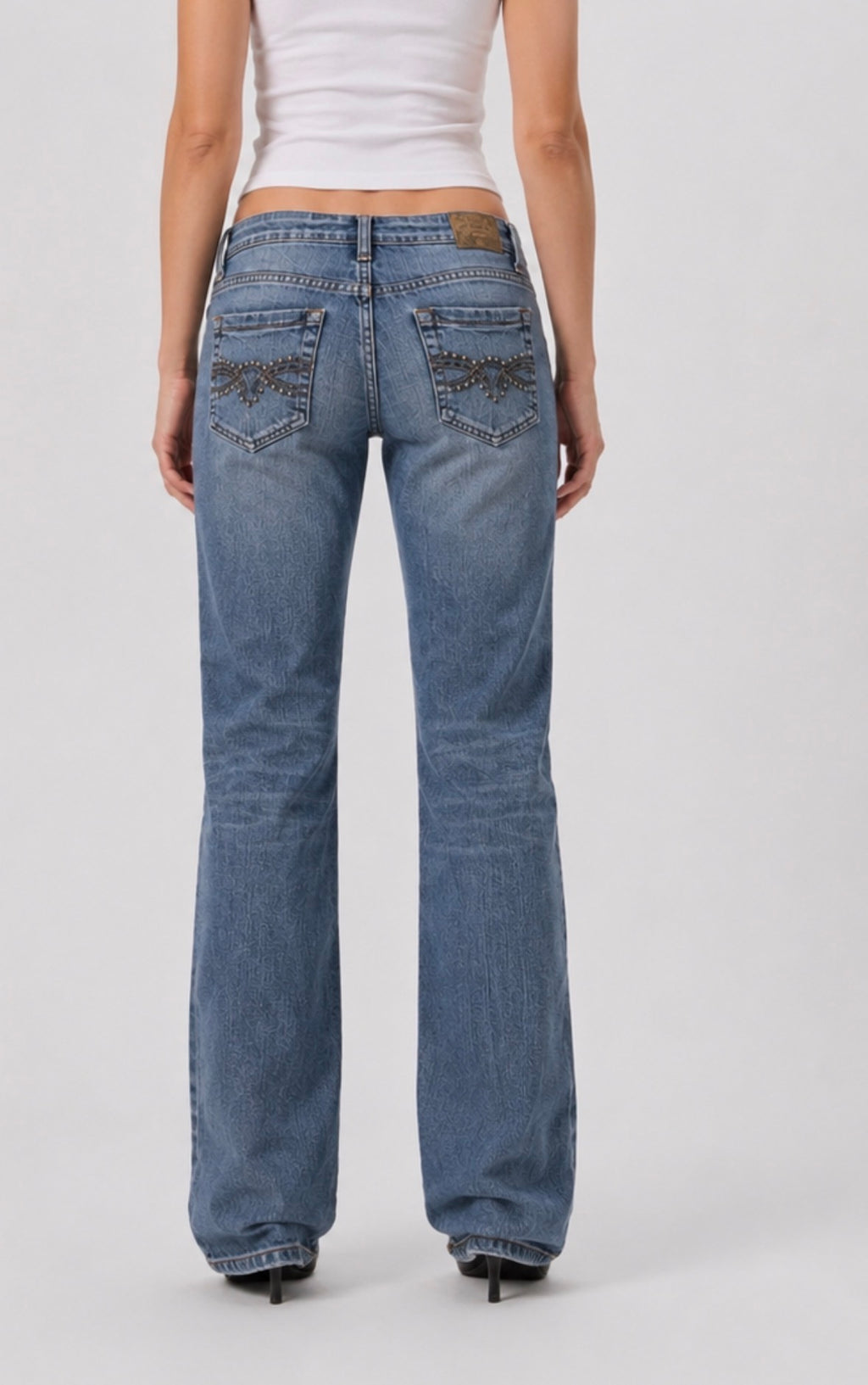 Jeans prostu krój retro y2k vintage