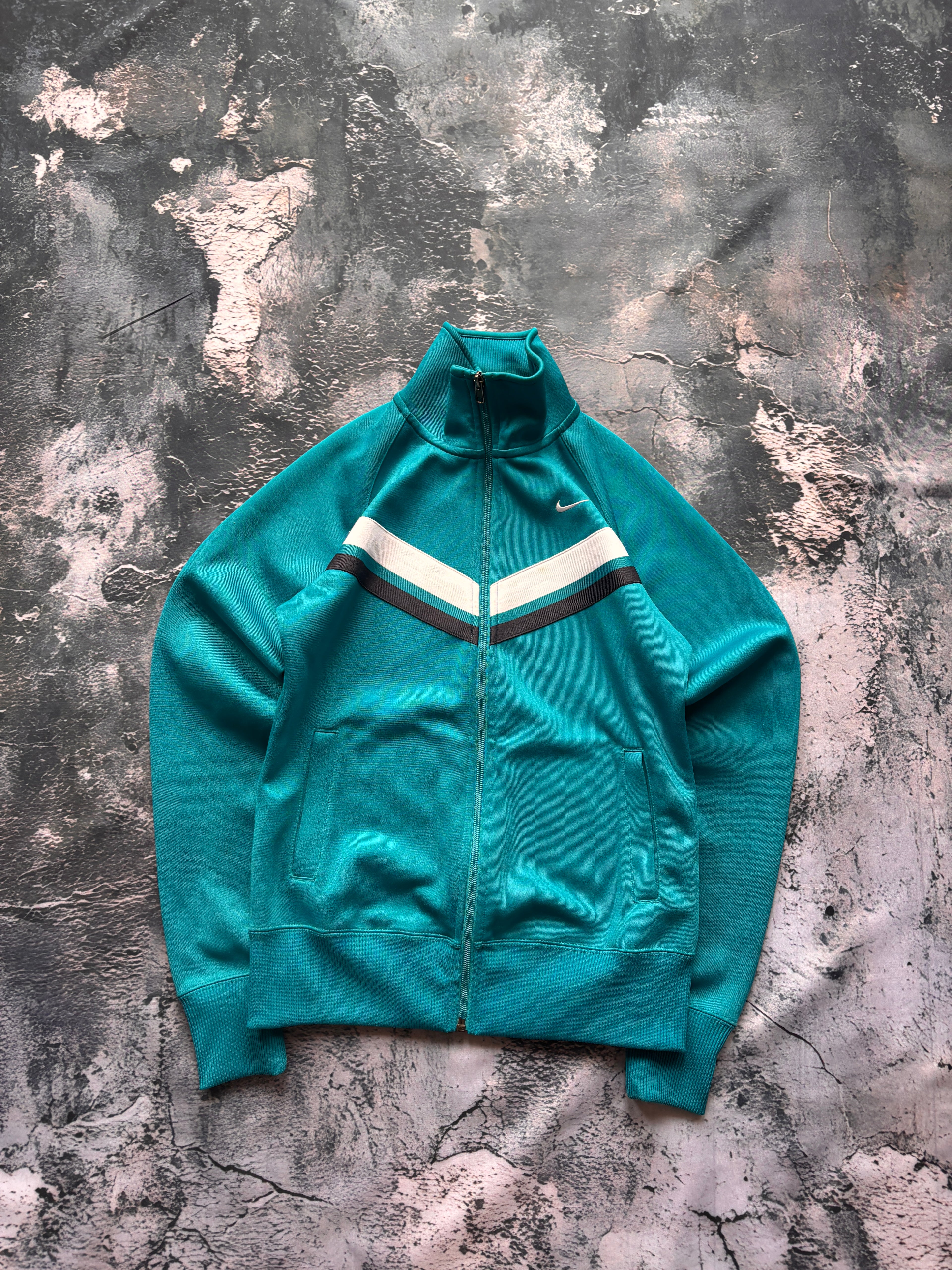 BLUZA ZIP NIKE TIFFANY BLUE PROSTY KRÓJ VINTAGE