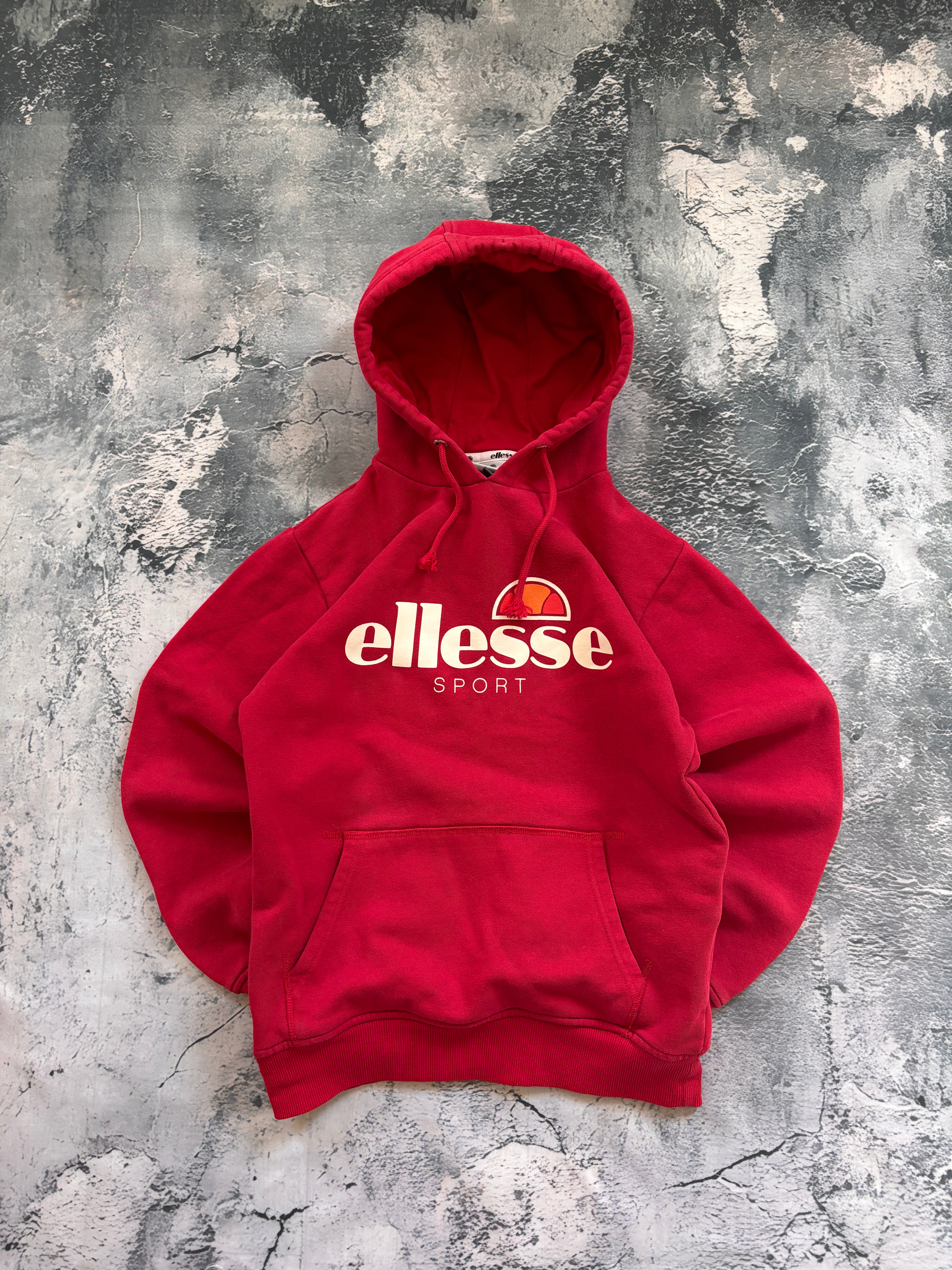 bluza hoodie ELLESE RED oversize american streetwear big logo