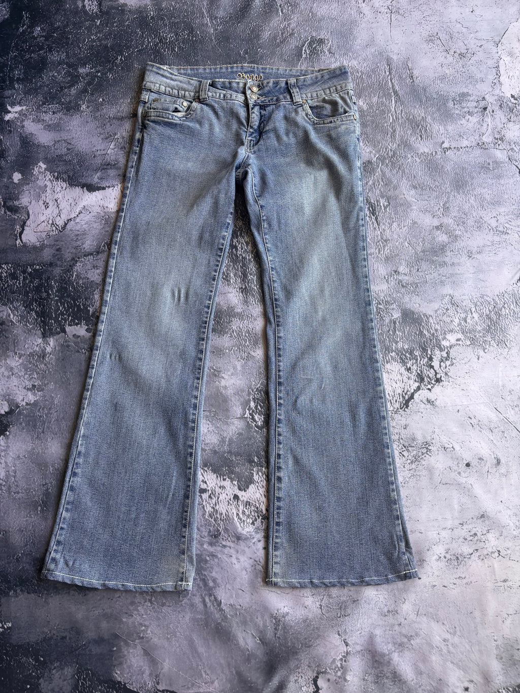 Jeans spodnie y2k z kieszeniami retro vintage usa