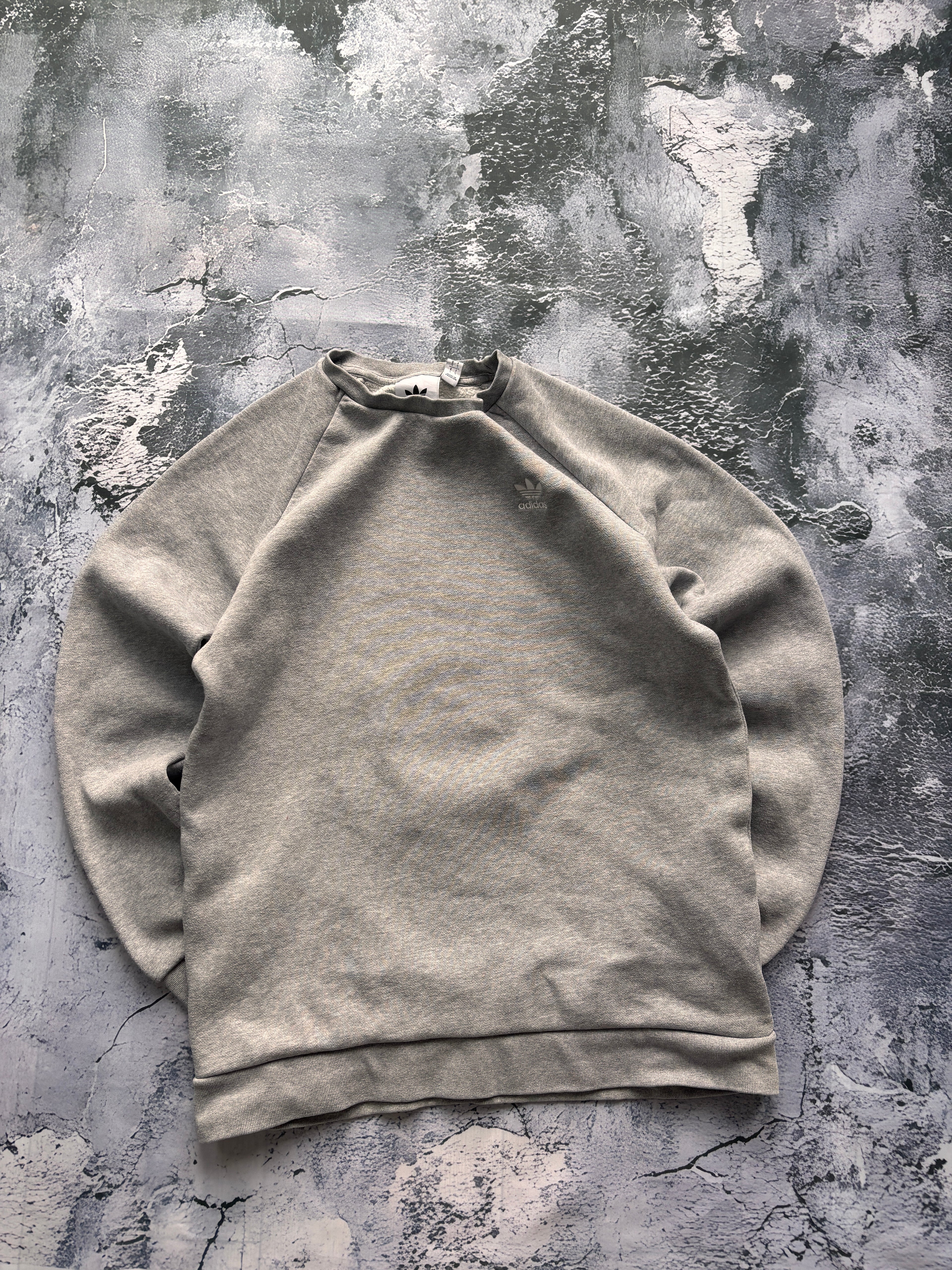 BLUZA CREWNECK ADIDAS VINTAGE SZARA