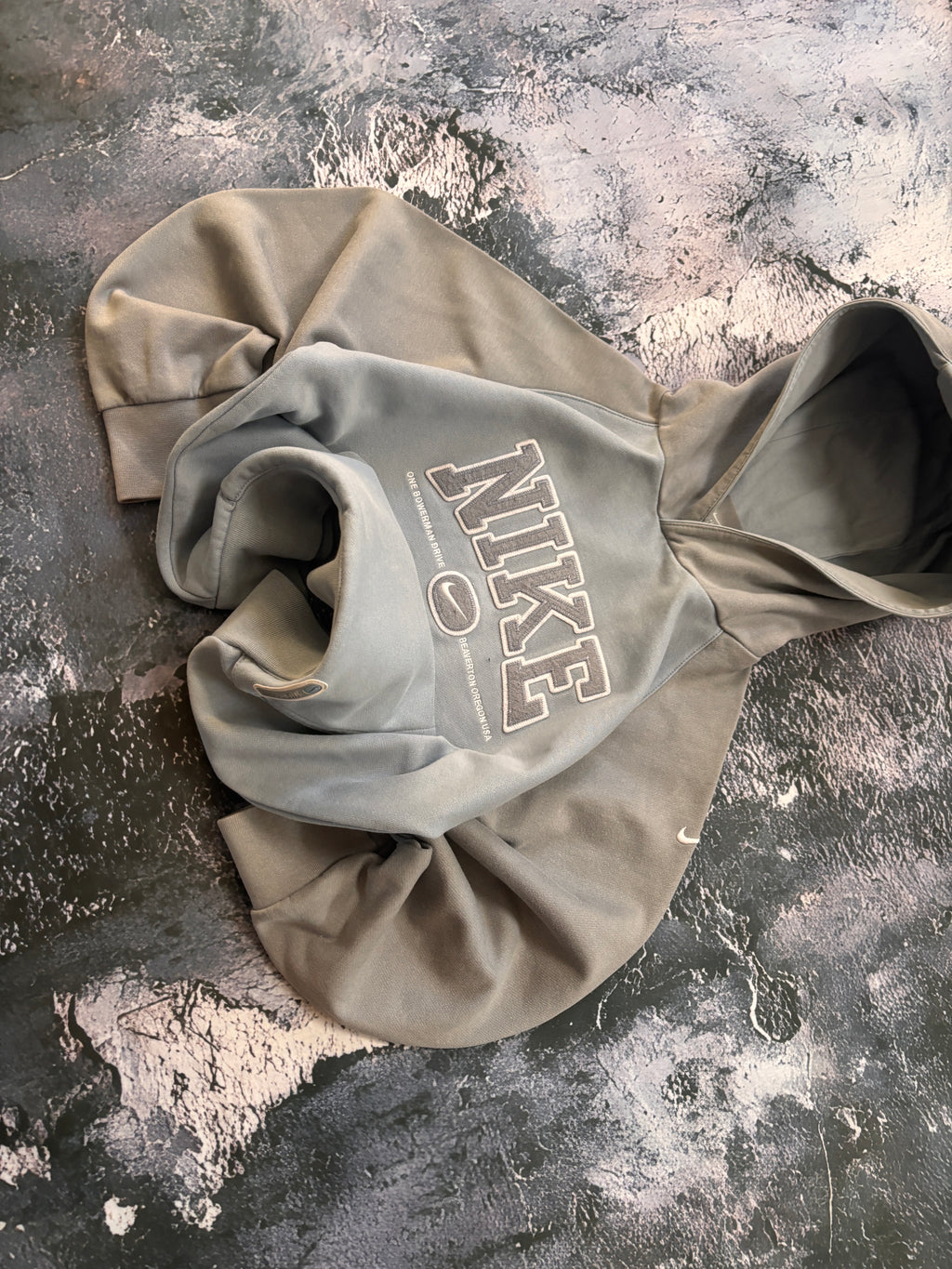 BLUZA NIKE SZARO NIEBIESKA UNIKAT PROSTY KRÓJ