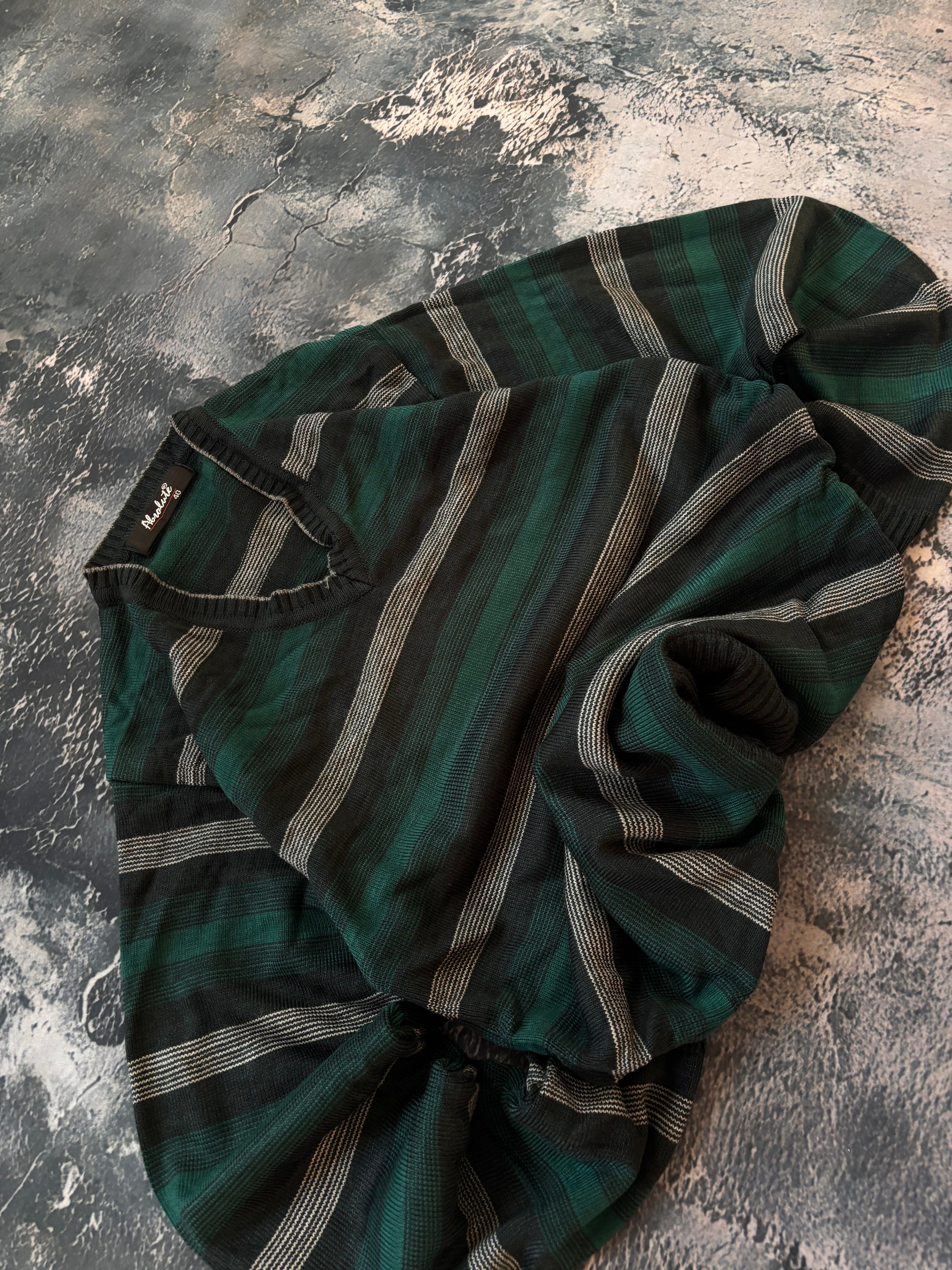 Sweter zielony oversize vintage