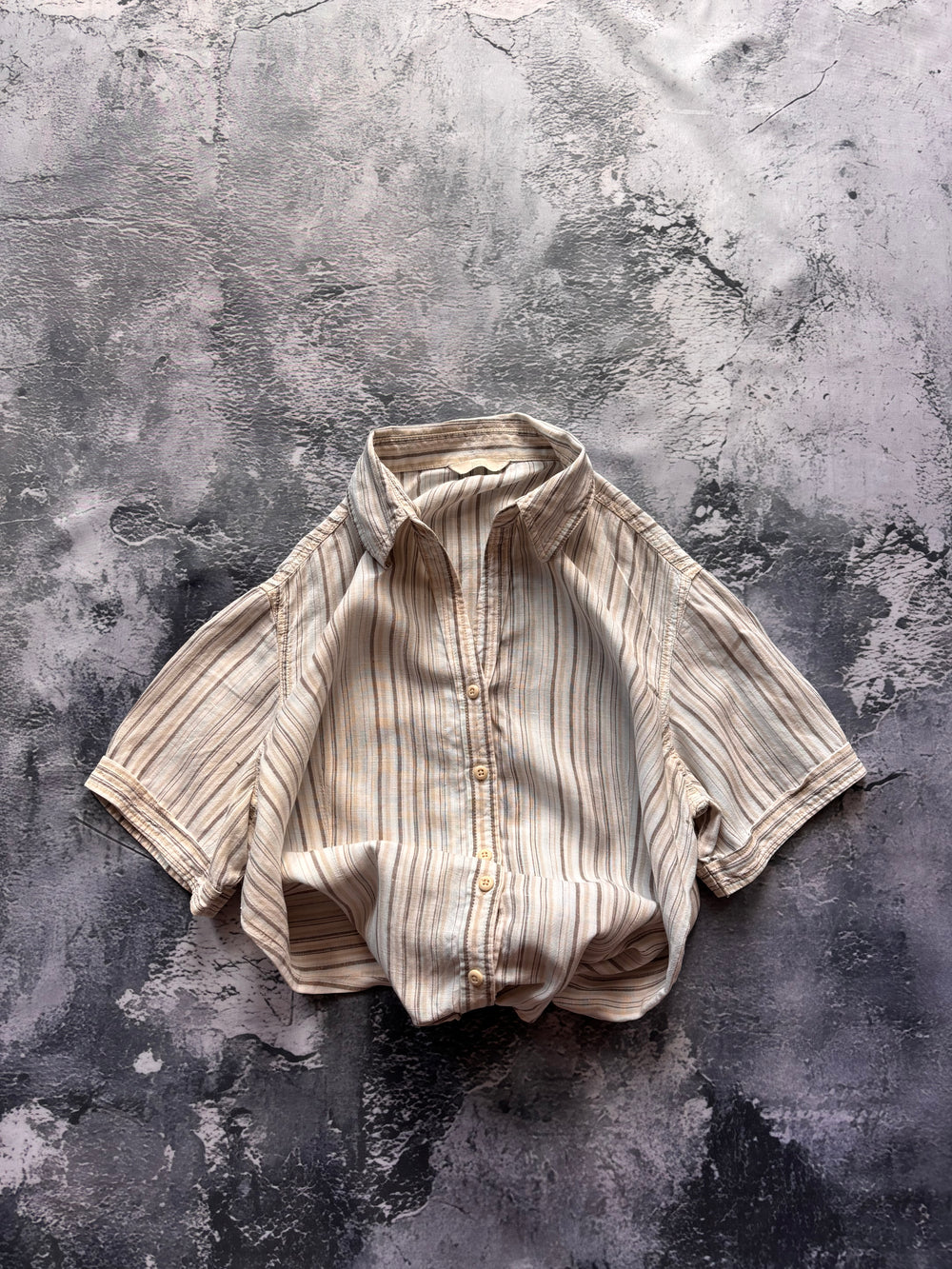 koszula letnia w paski stripes vintage