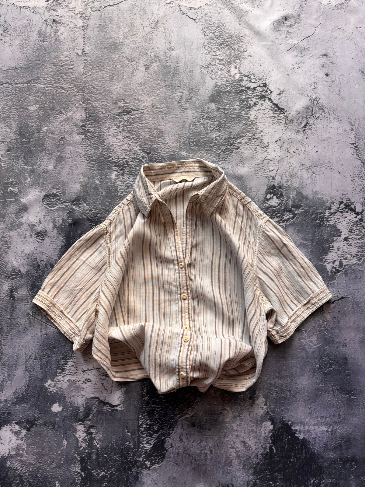 koszula letnia w paski stripes vintage