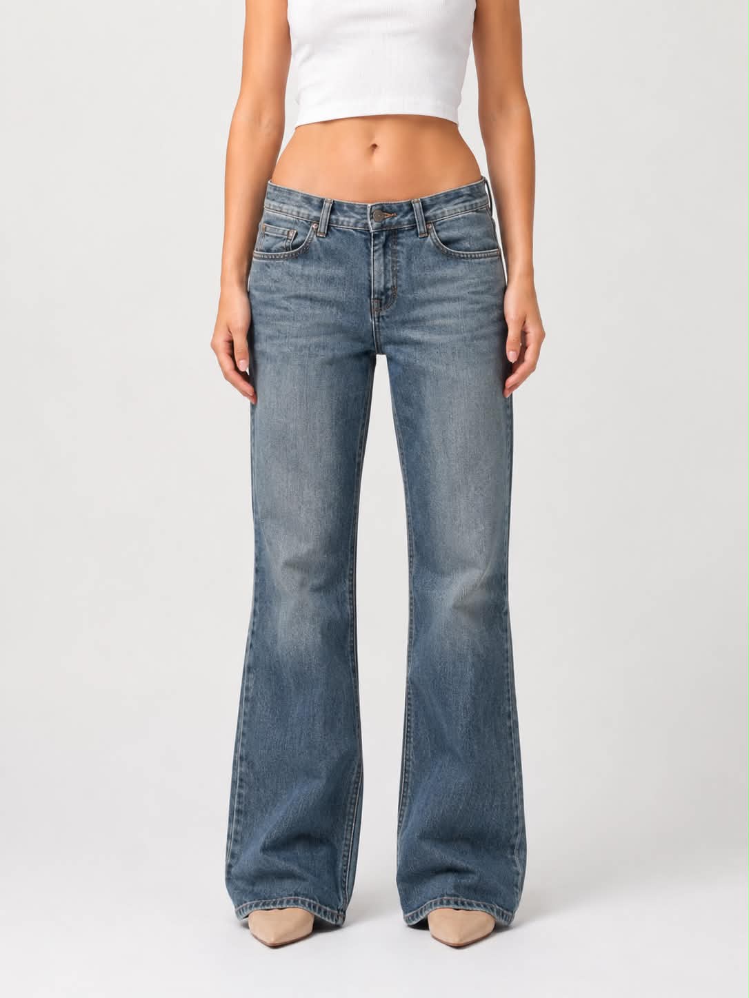 Jeans bootcut y2k