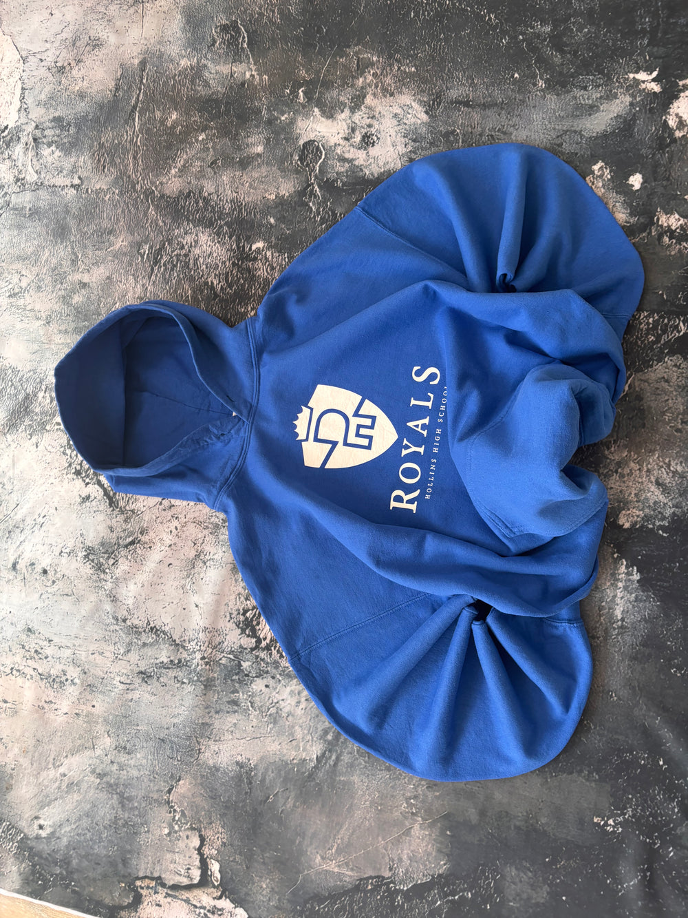 bluza hoodie ROYALS blue vintage 90s retro
