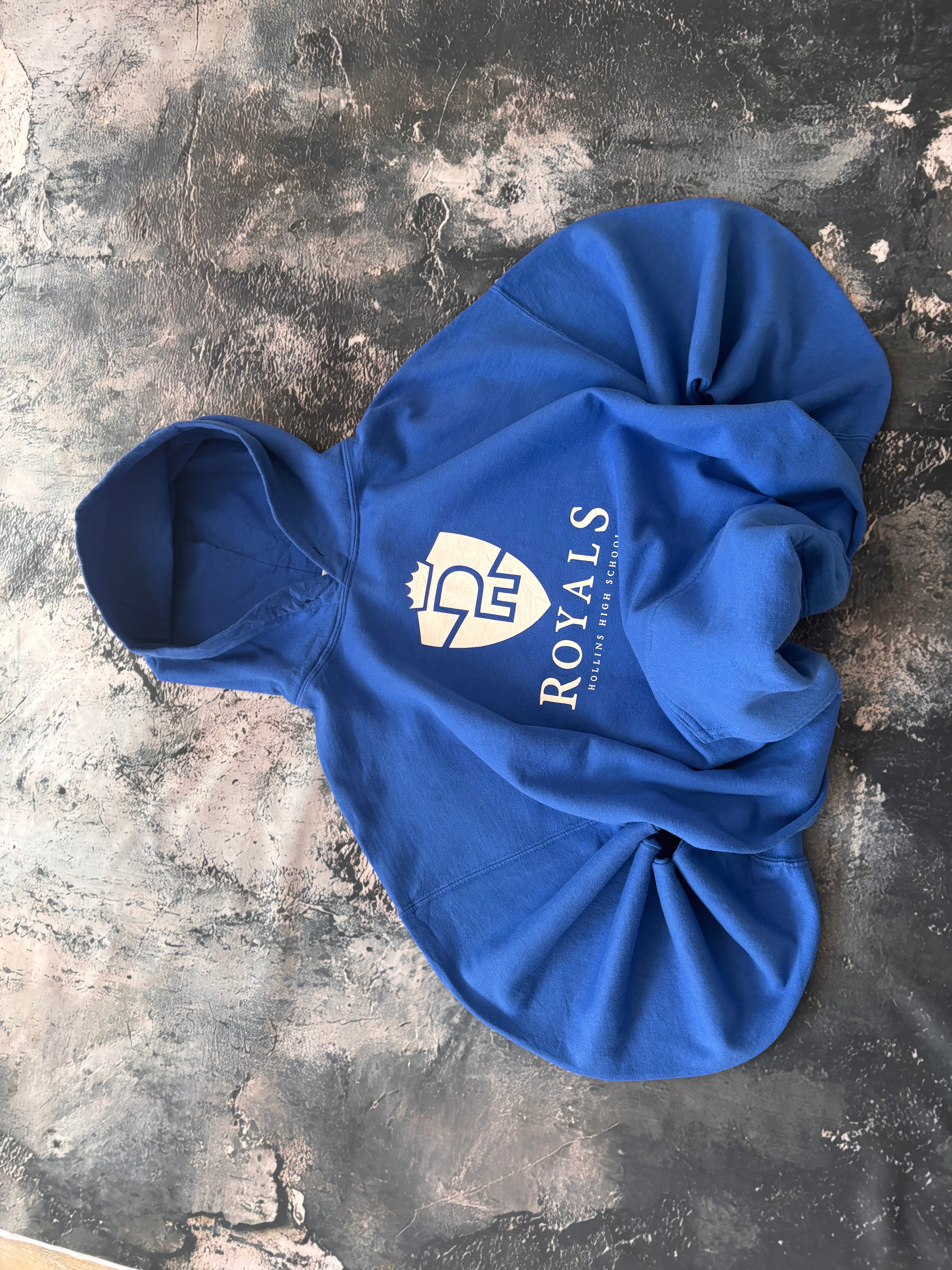 bluza hoodie ROYALS blue vintage 90s retro