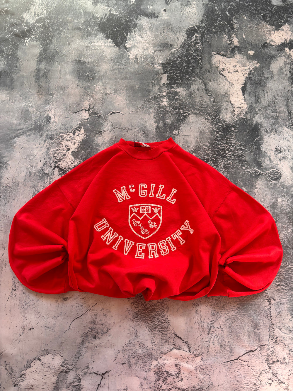 Bluza crewneck oversize w stylu vintage oldschool retro 90s american streetwear klasyk