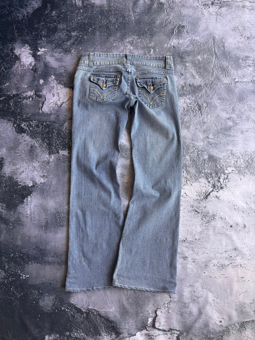 Jeans spodnie y2k z kieszeniami retro vintage usa