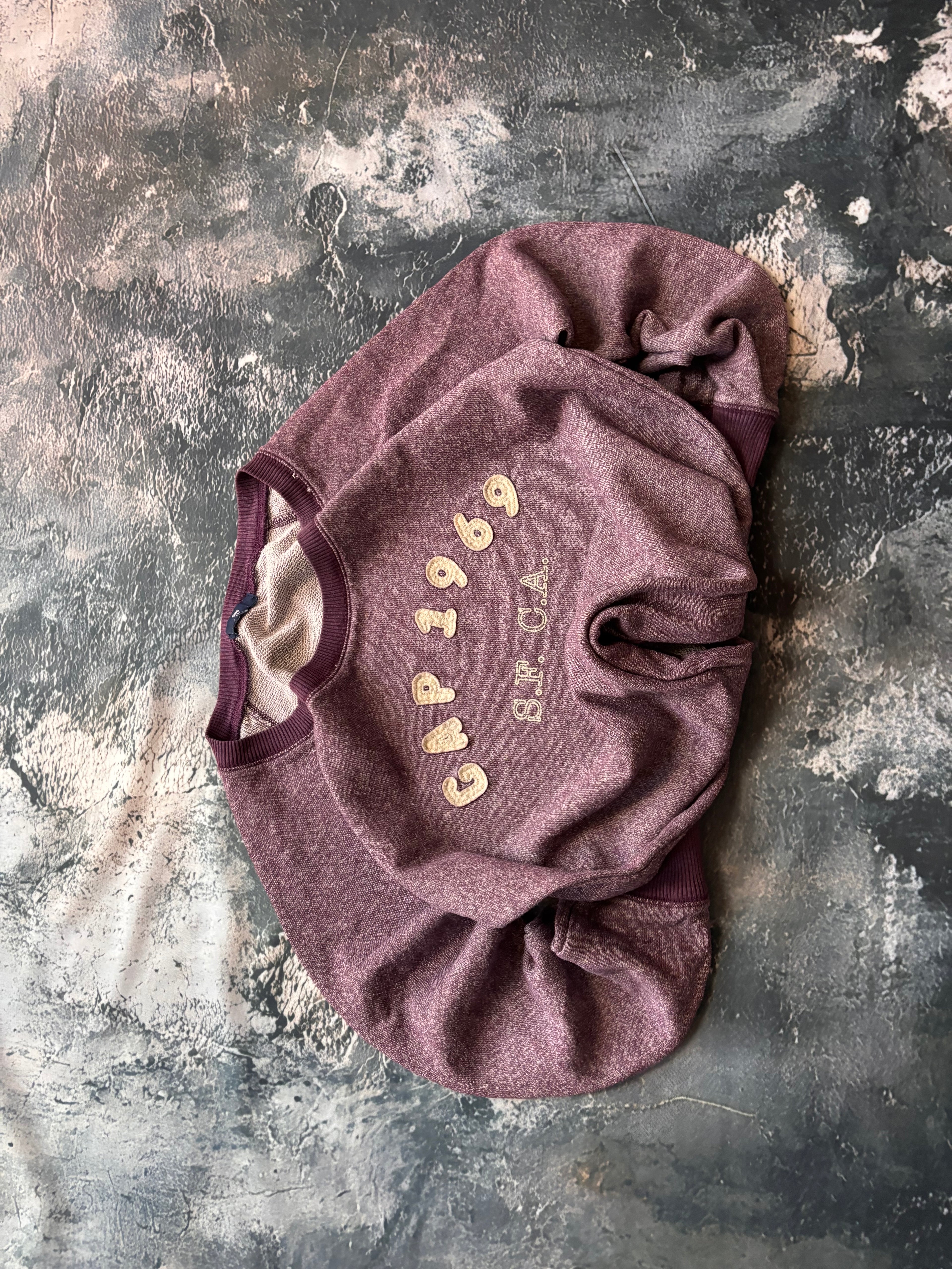 bluza crewneck vintage american retro GAP 1969