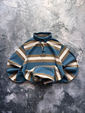 bluza crewneck polo w paski baby blue stripes