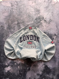 Bluza crewneck vintage baby blue vintage retro American streetwear