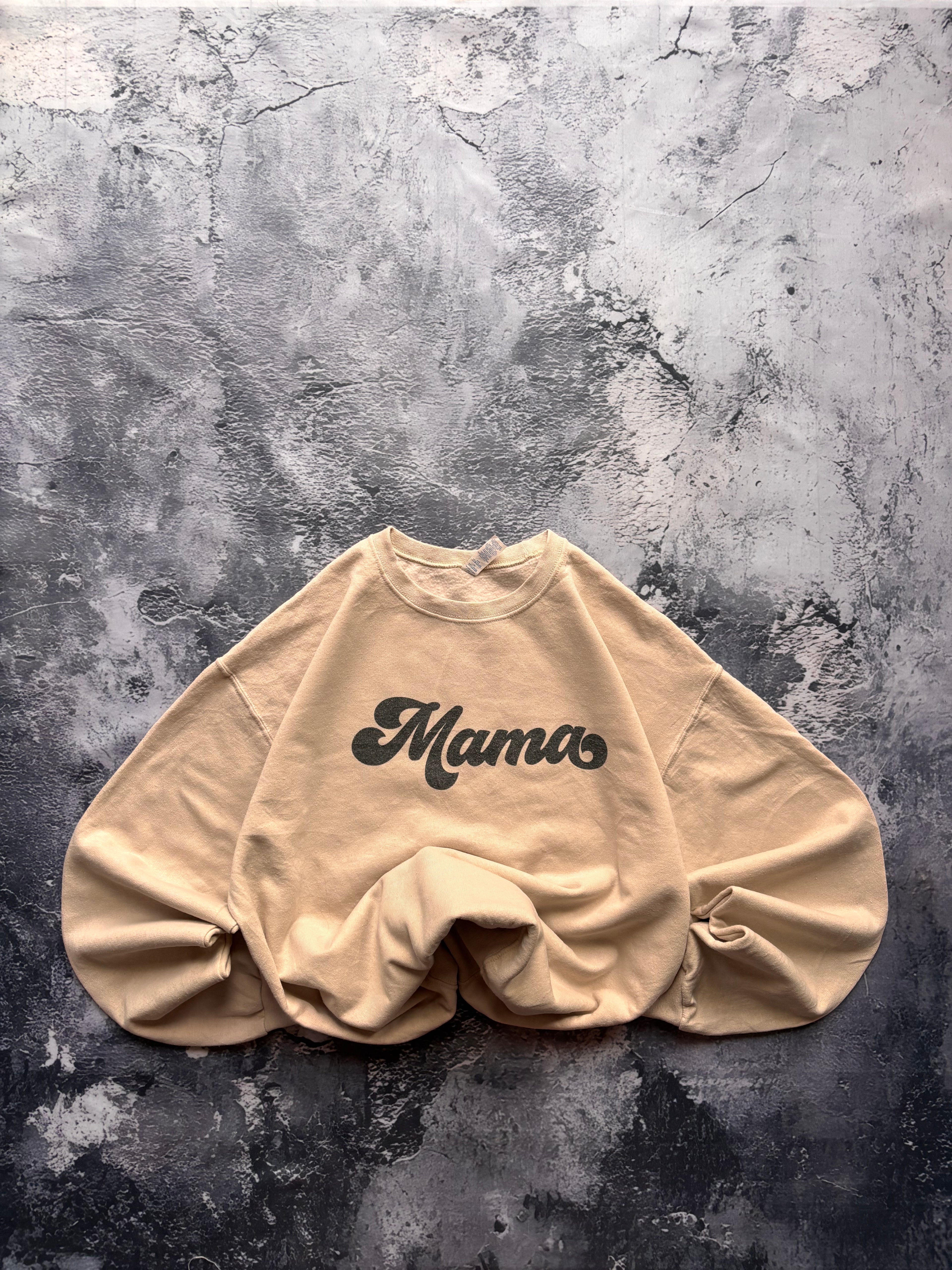 Bluza crewneck oversize  vintage oldschool retro streetwear Mama