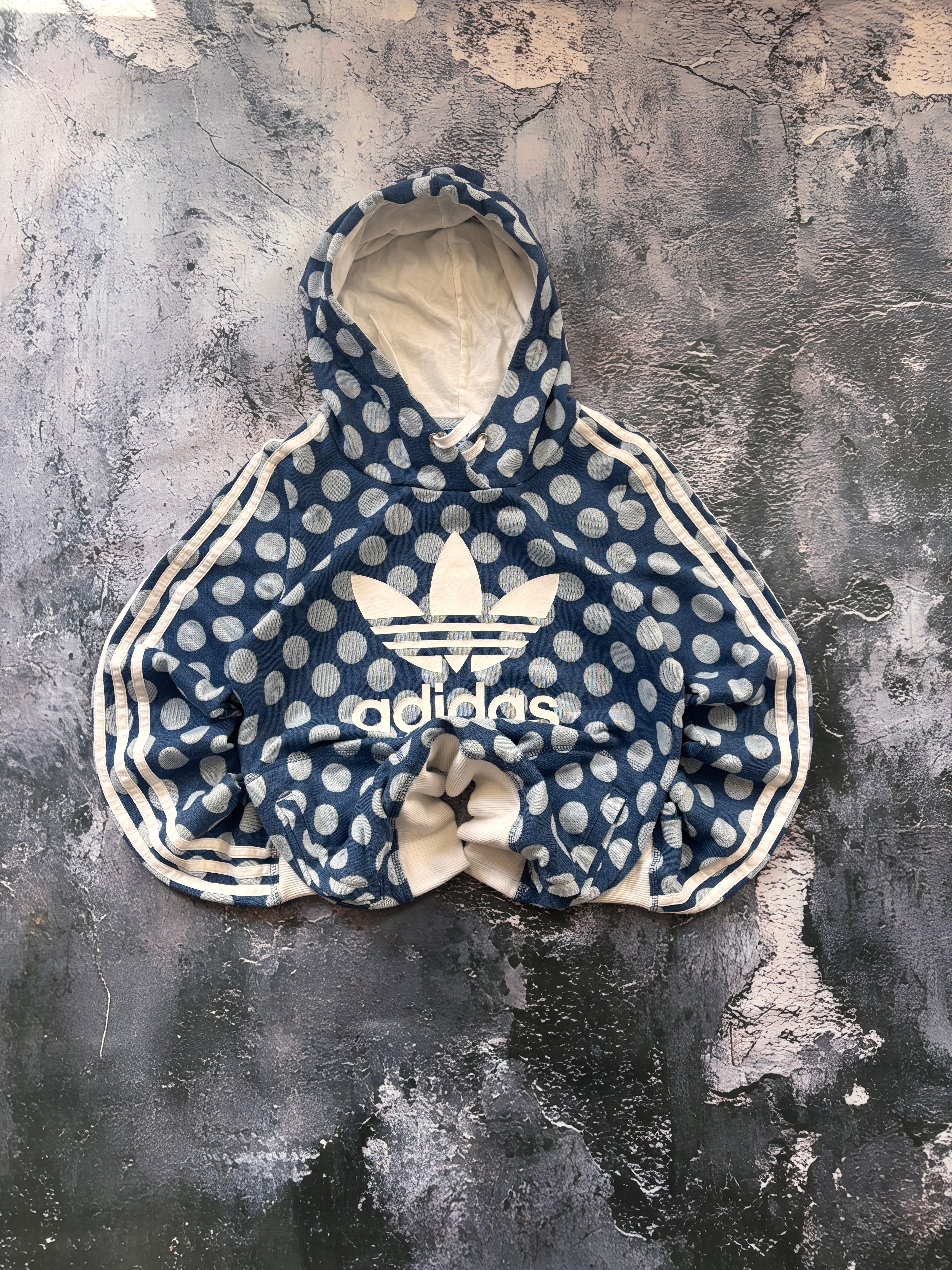 bluza hoodie w kropki viral tiktok trend prosty krój unikat vintage
