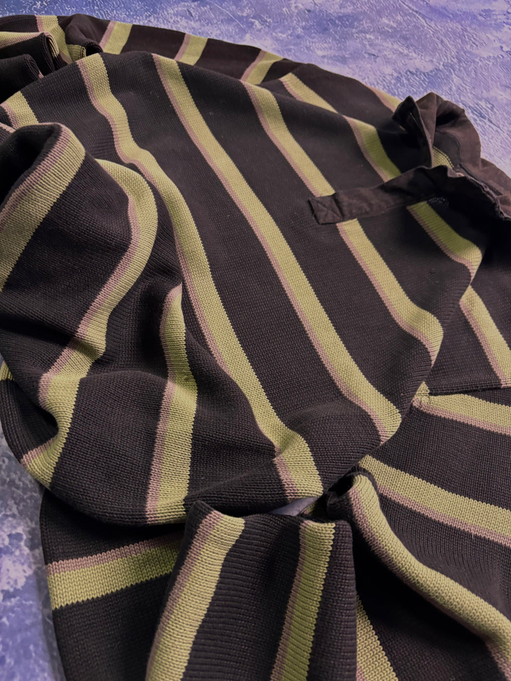 bluza vintage khaki brązowa