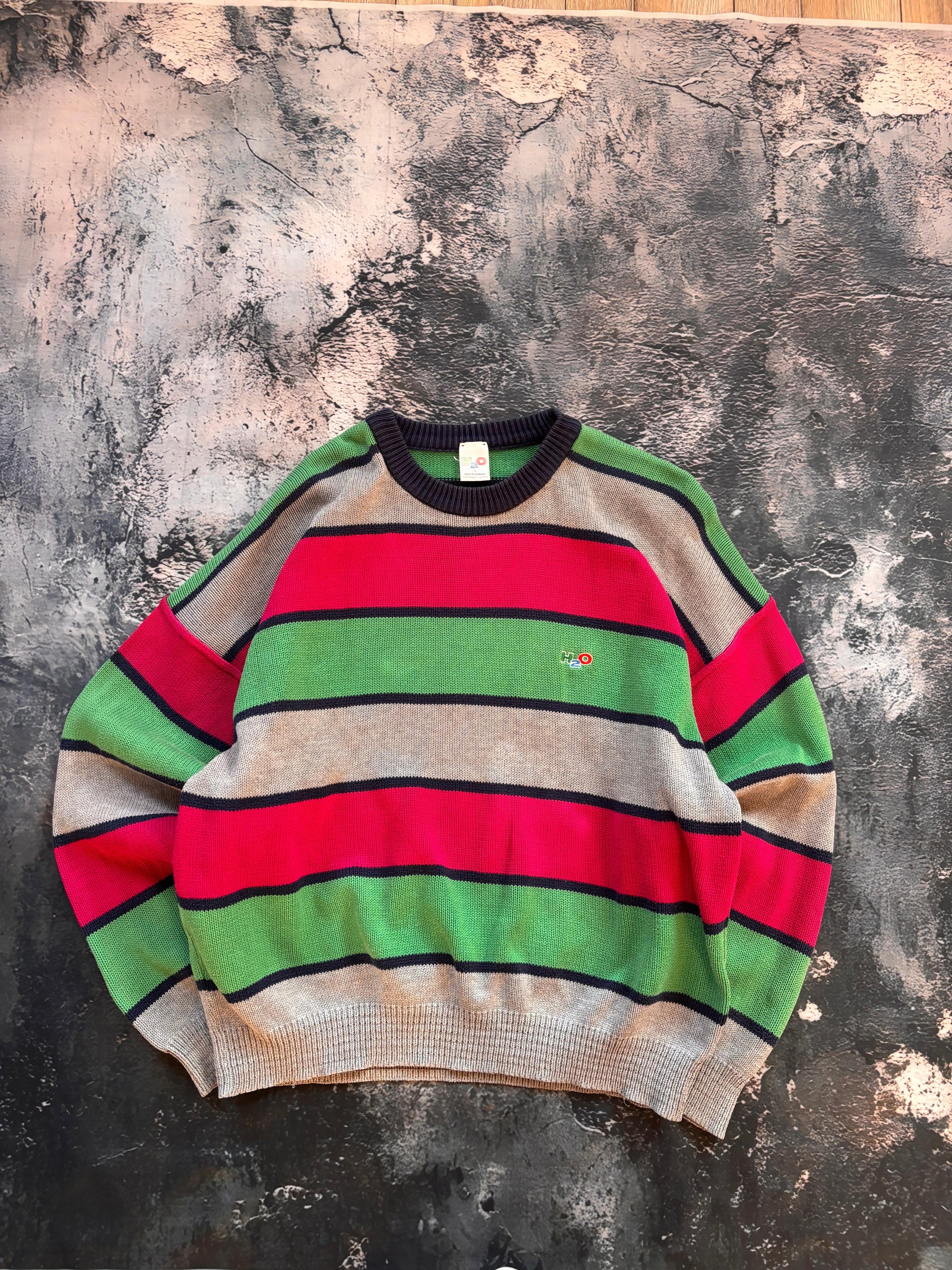 sweter bawełna multicolor