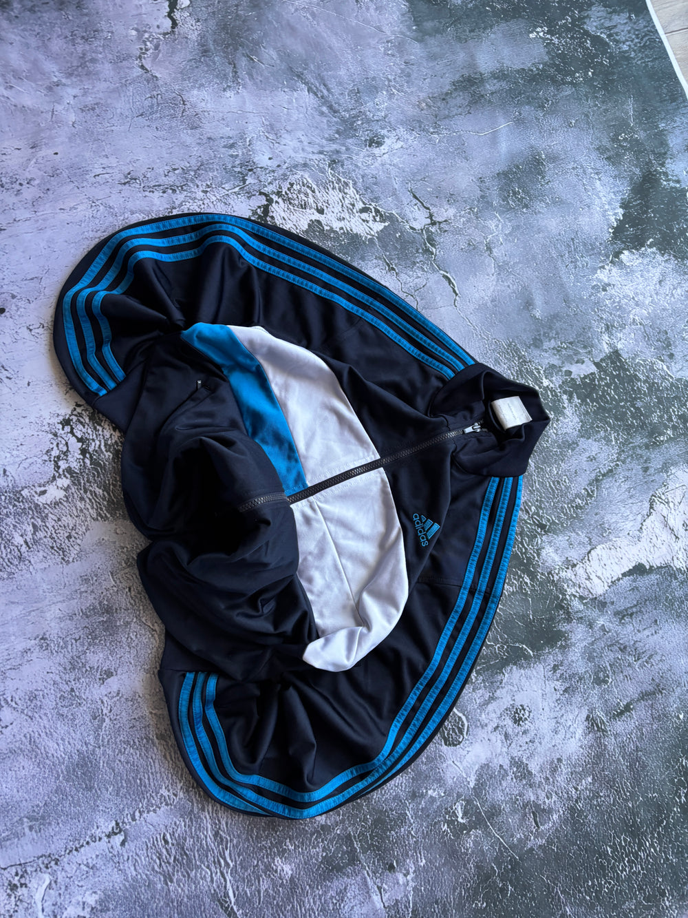 BLUZA HOODIE ADIDAS W PASKI STRIPES OVERSIZE