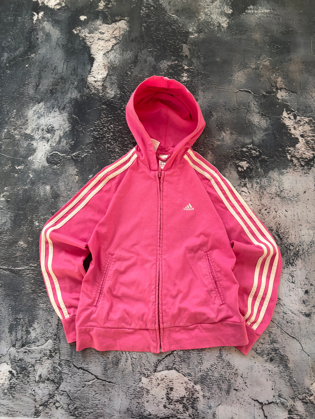Bluza adidas zip w paski stripe