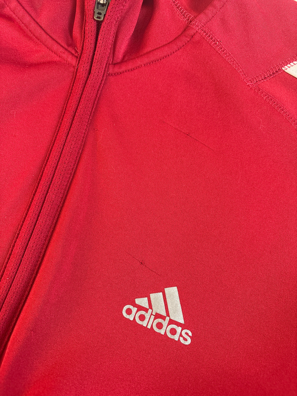 Bluza czerwona adidas