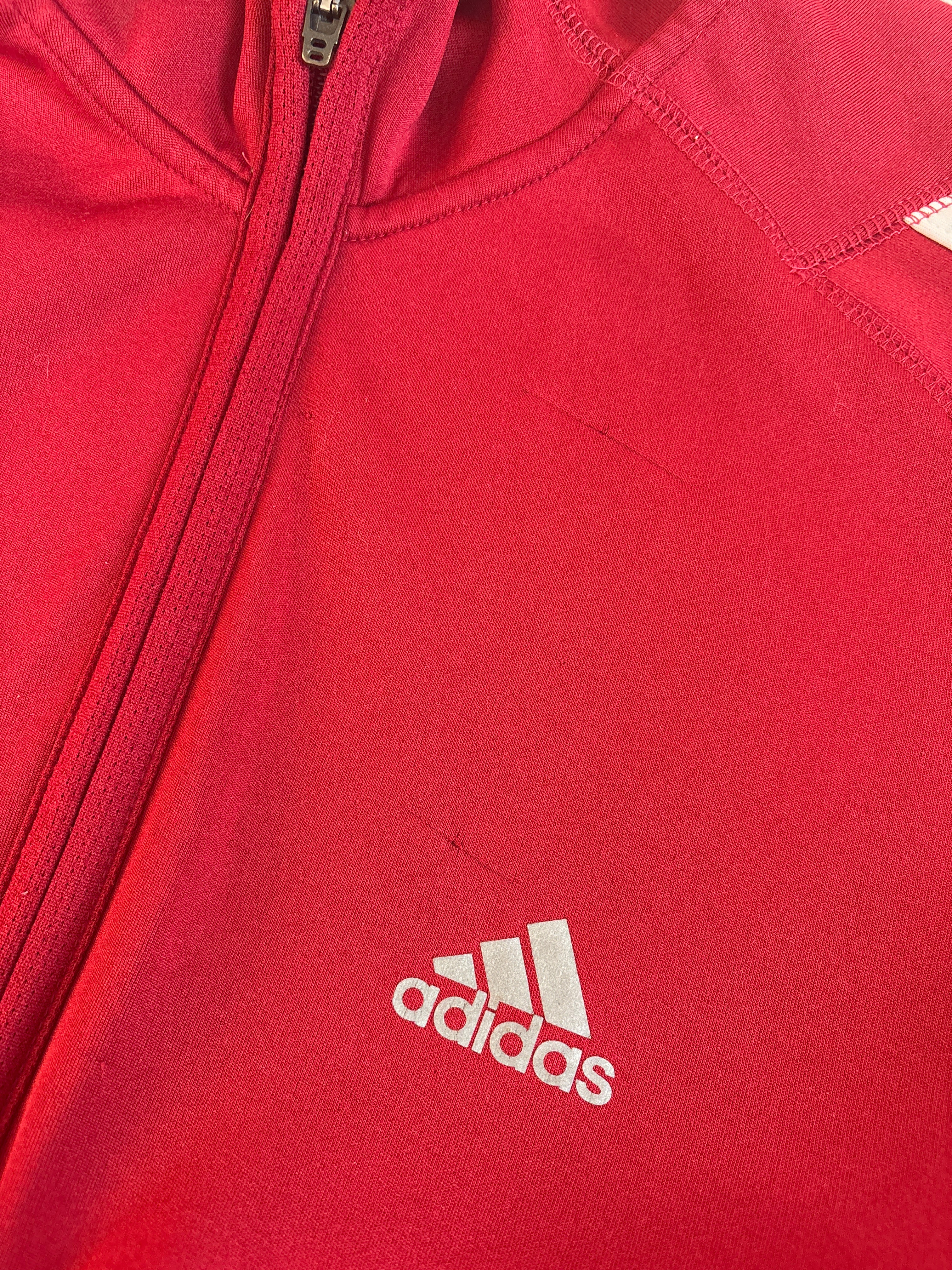 Bluza czerwona adidas