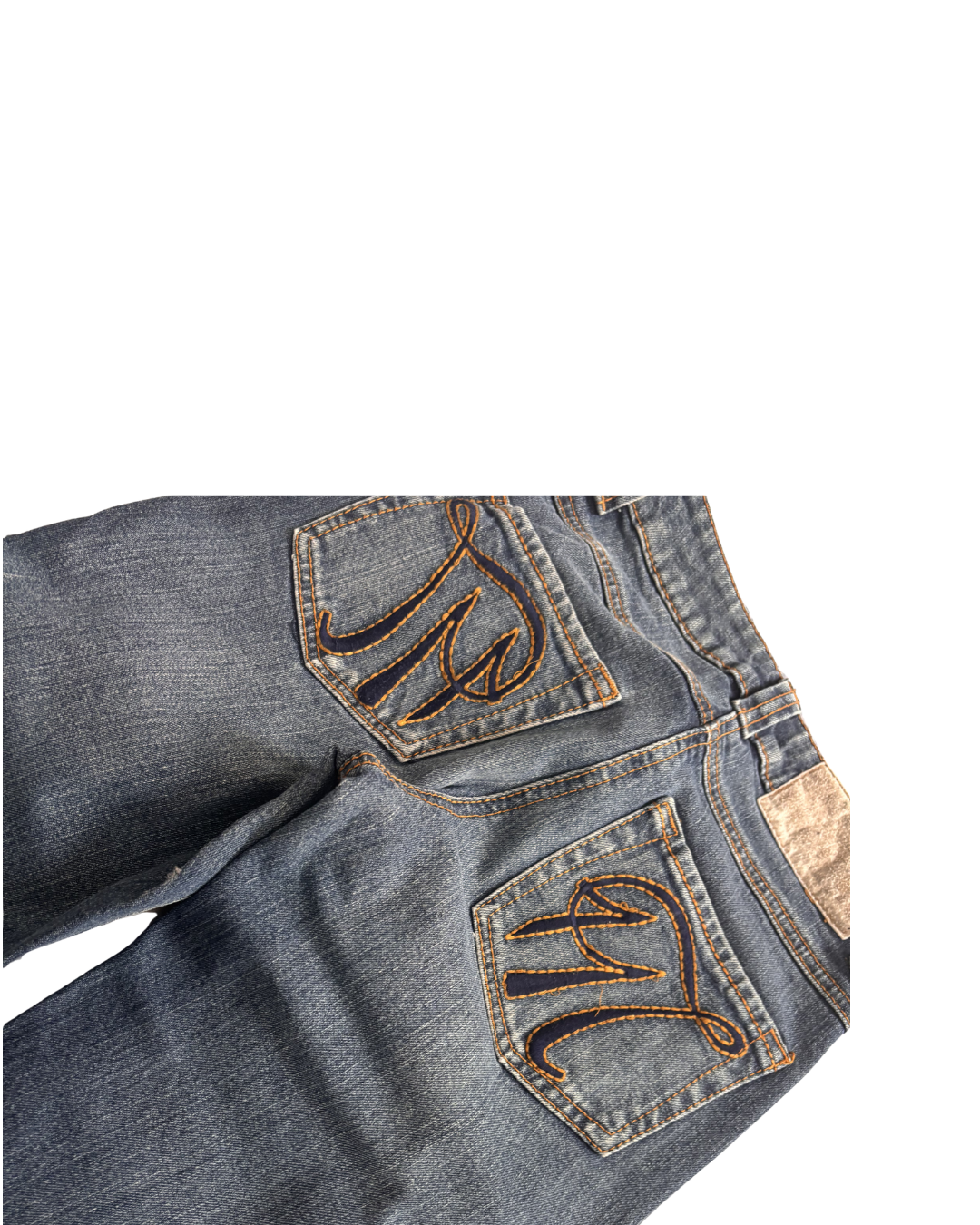 Jeans y2k rozszerzane nogawki retro unikat