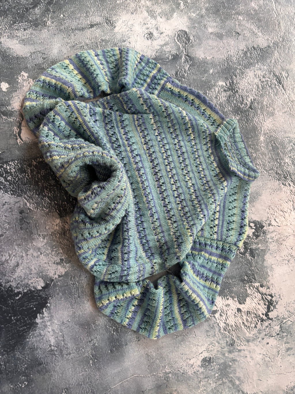 sweter niebieski vintage