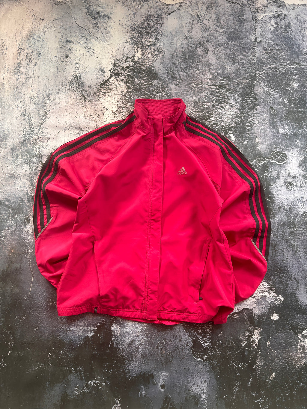 kurtko bluza Adidas pink classic w paski