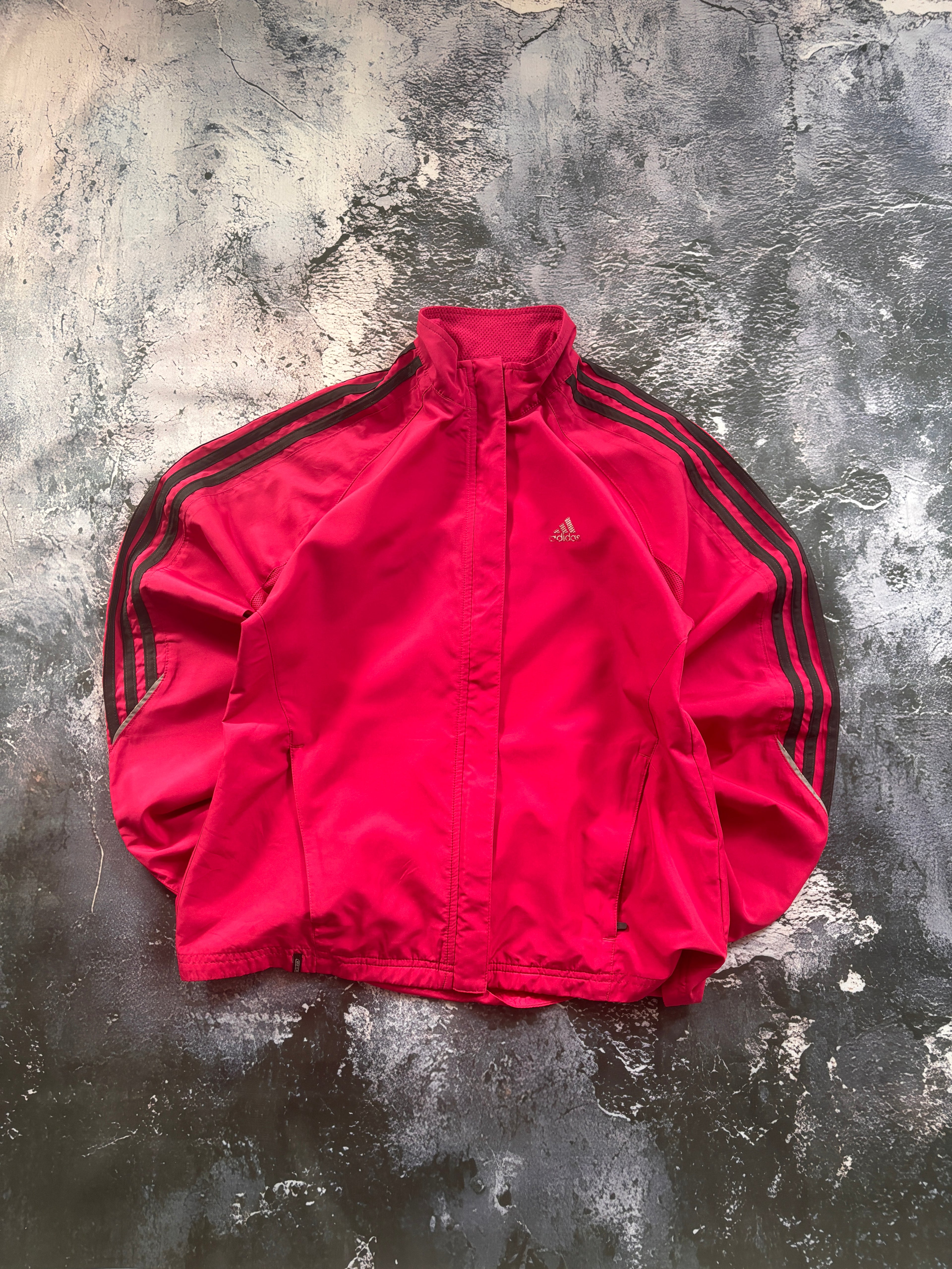 kurtko bluza Adidas pink classic w paski