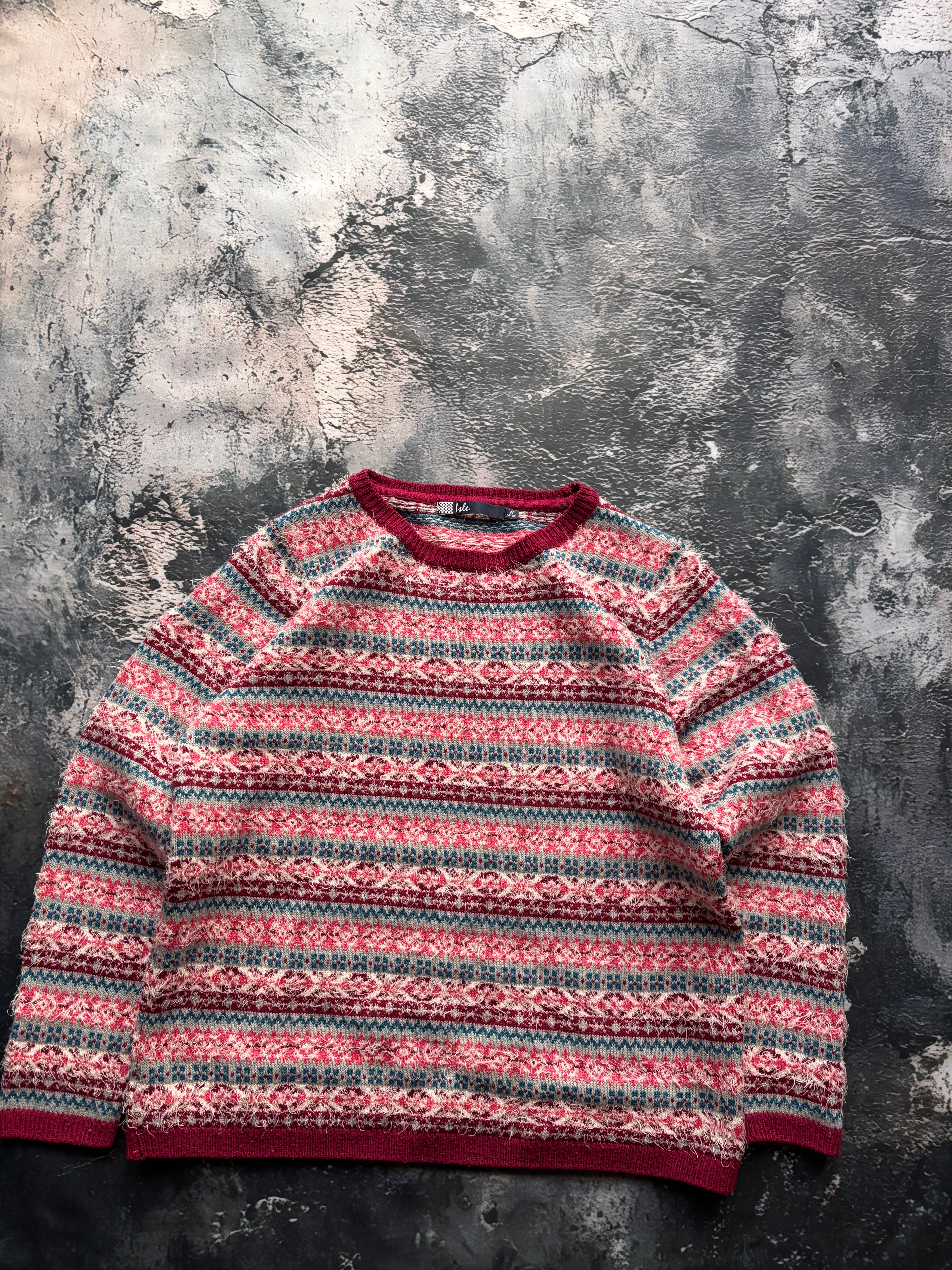 sweter multicolor rozmiar m