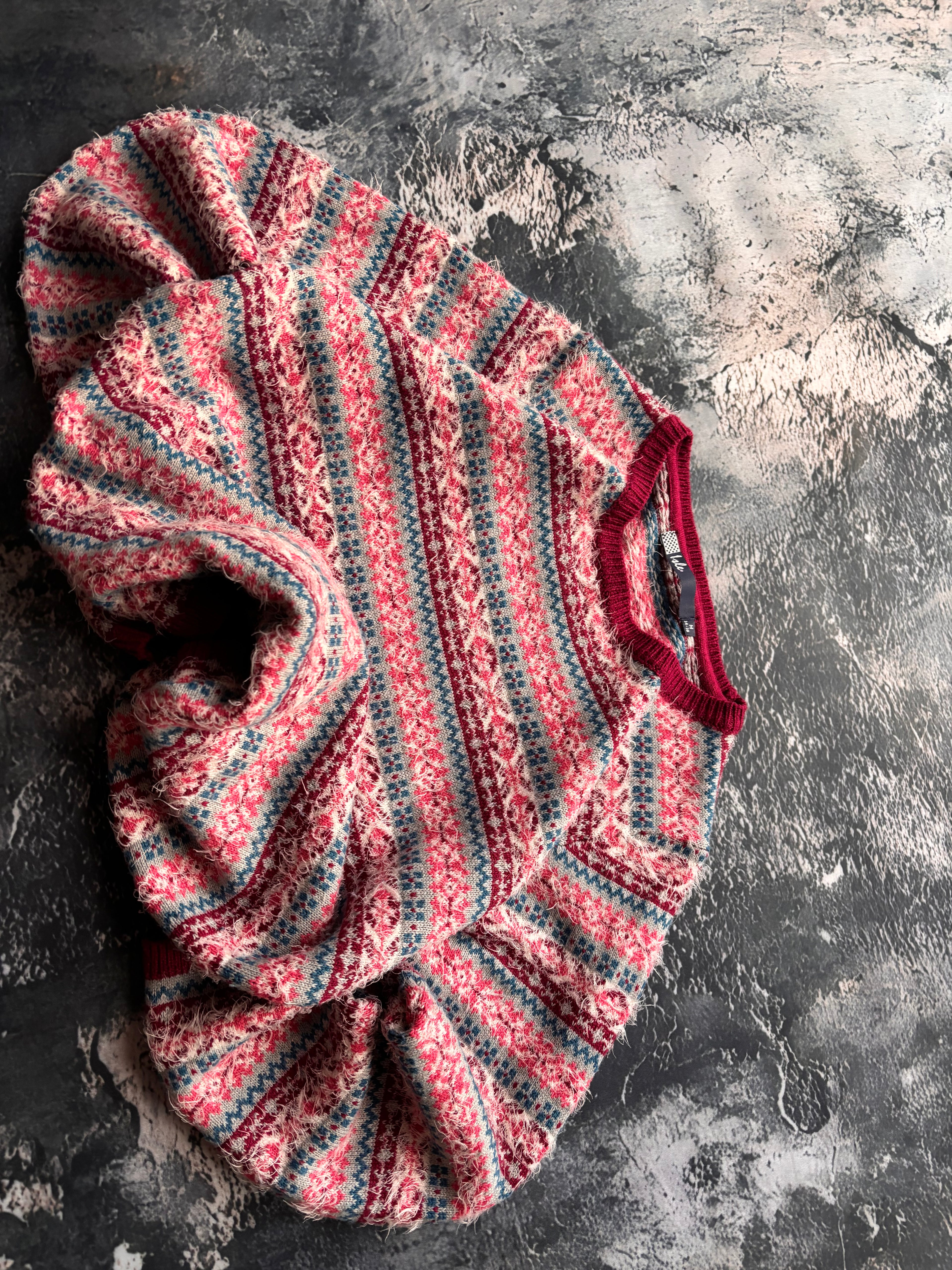 sweter multicolor rozmiar m