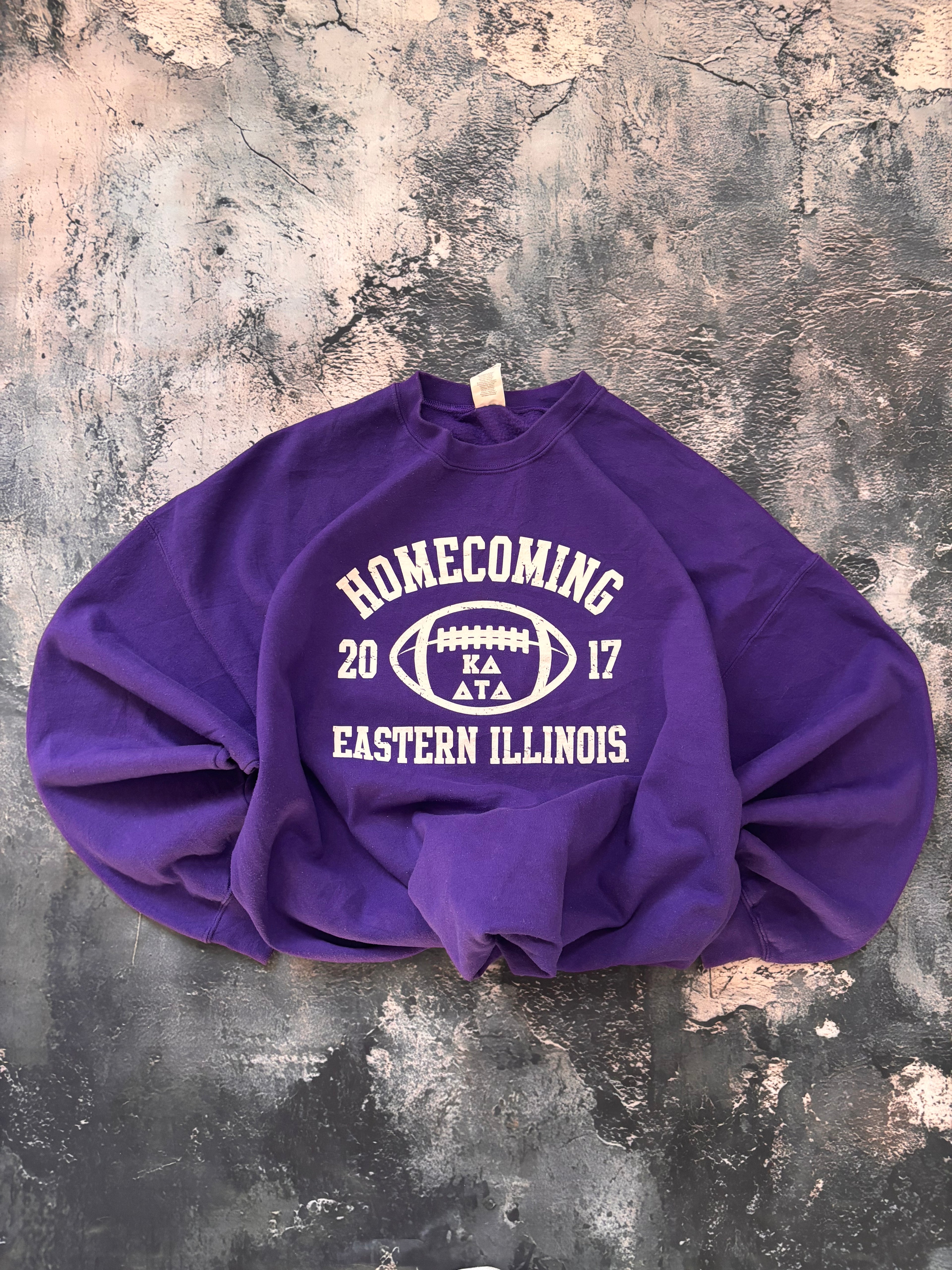 bluza crewneck fioletowy homecoming