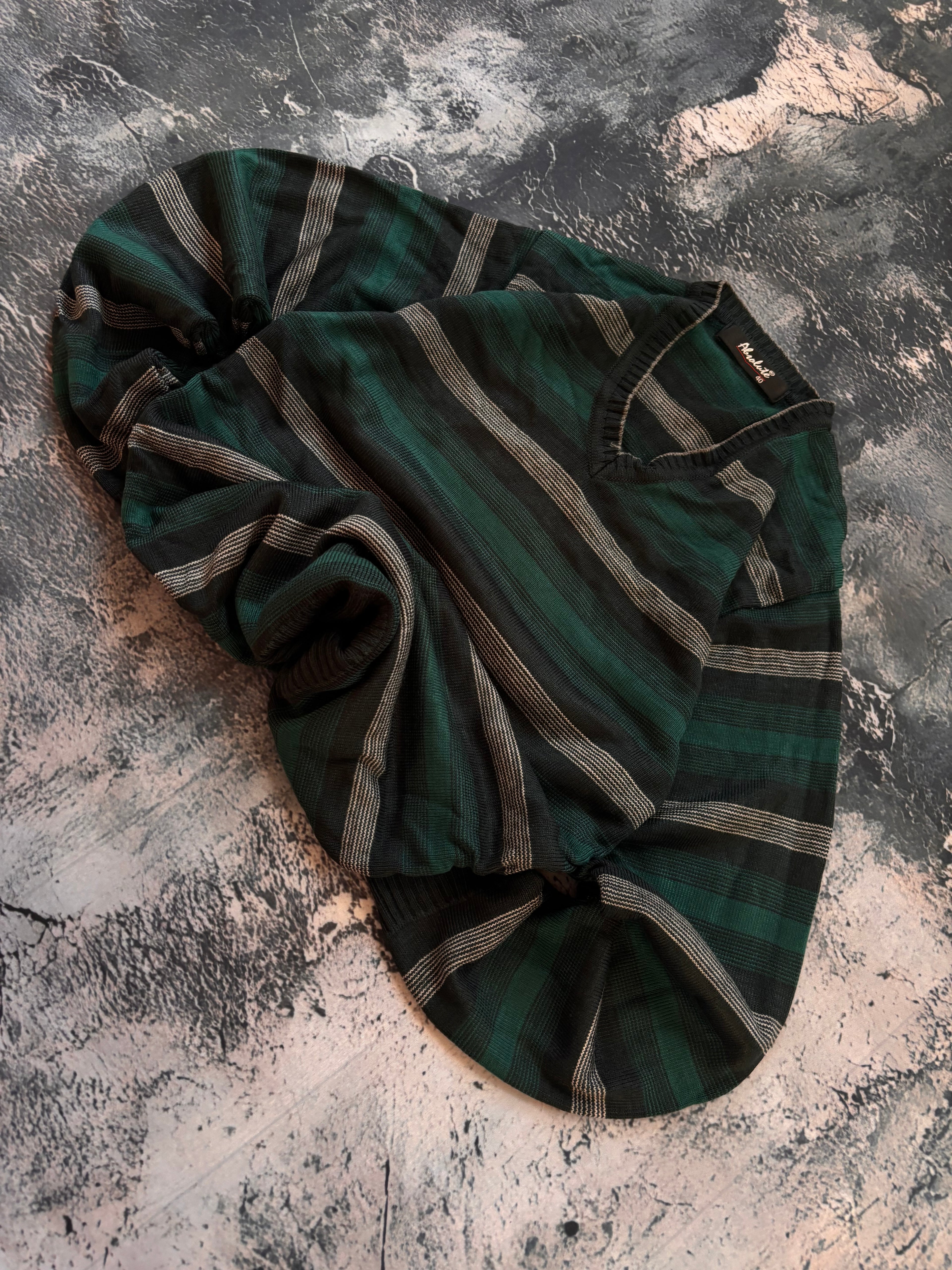 Sweter zielony oversize vintage