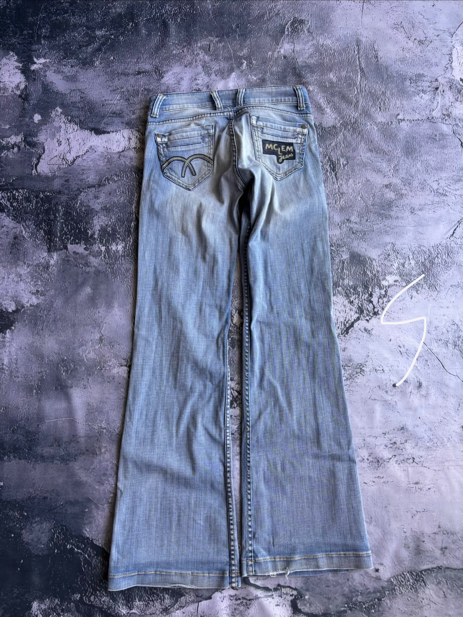 Jeans spodnie retro  vintage american streetwear