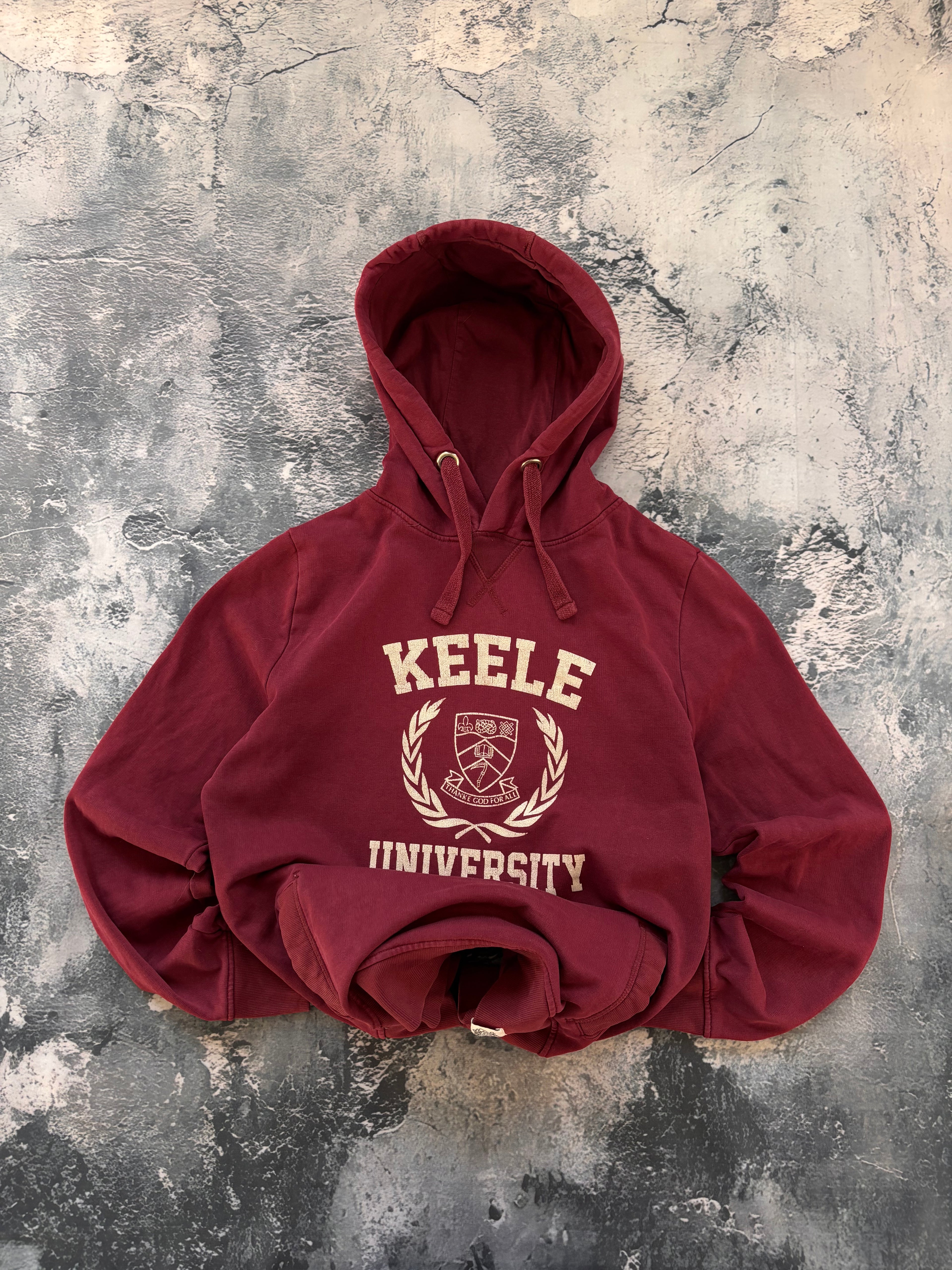 Bluza college oversize burgund viral