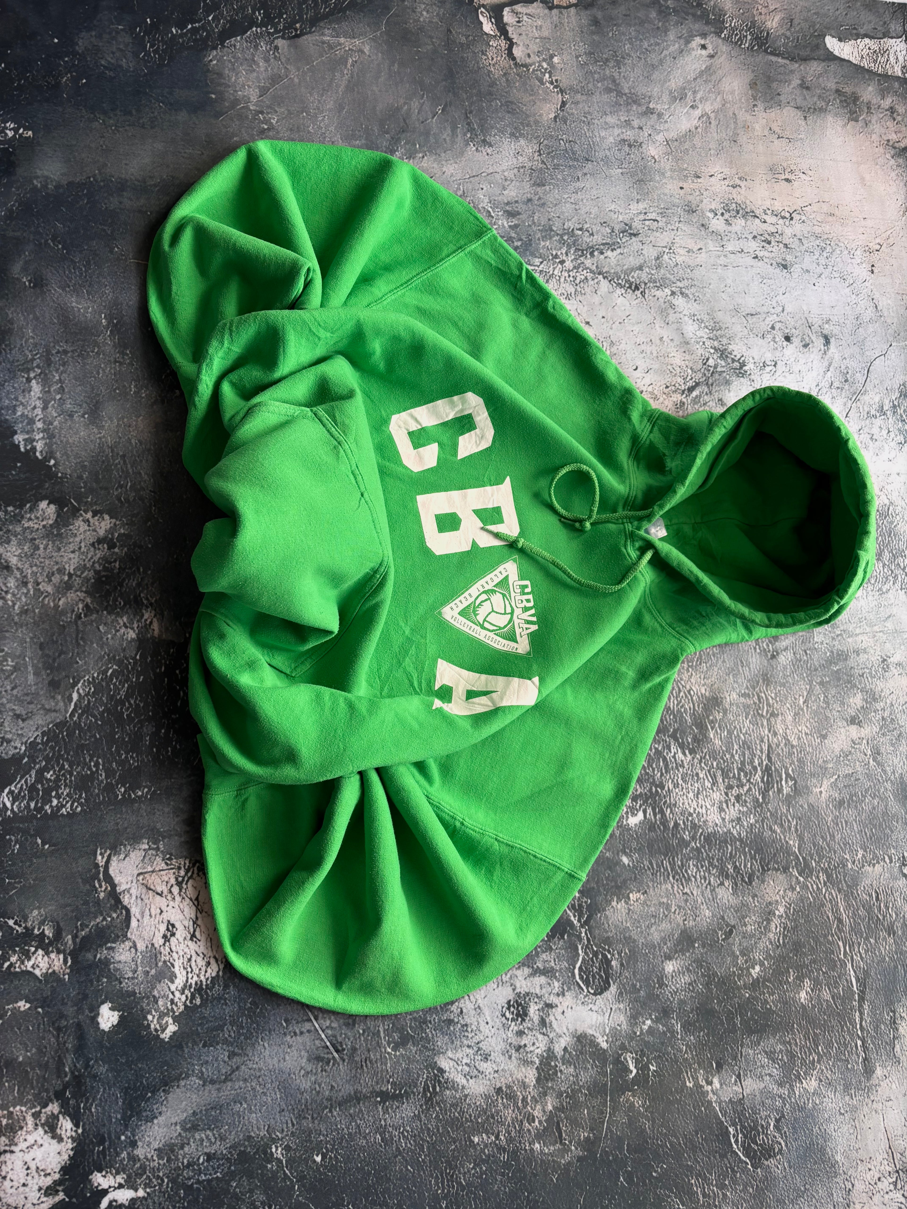 bluza hoodie zielona uniwersytecka usa